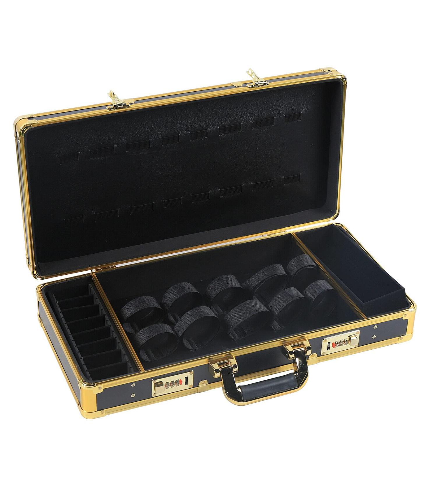 YIYIBYUS Barber Carrying Case - Professional Salon Hair Cutting and Grooming Kit Storage Organizer for Clippers & Scissors - Buy Online on GoSupps.com