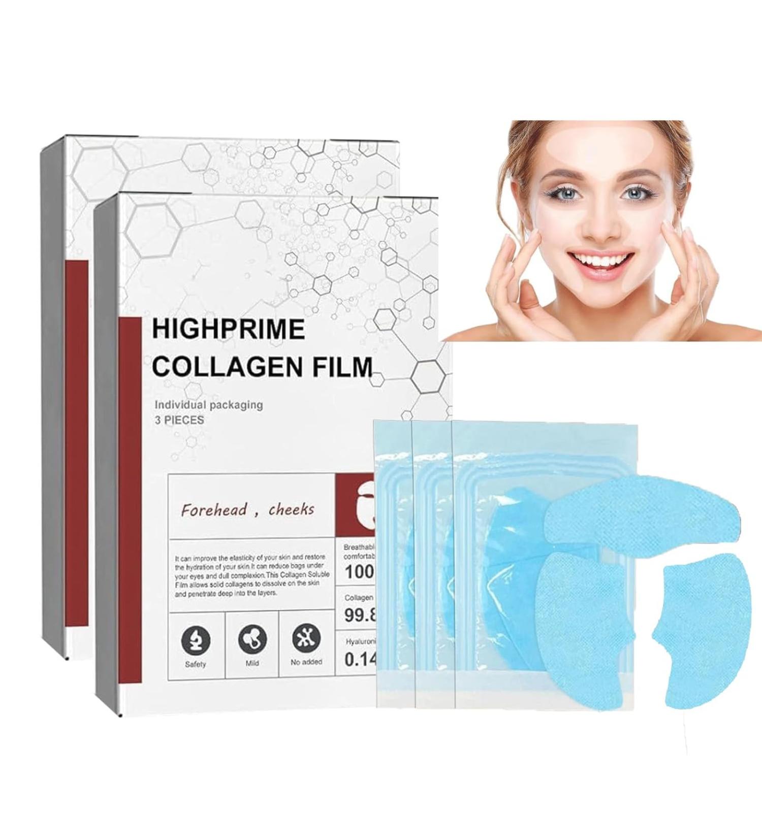 Gerrit Pure Collagen Films Korea Collagen Soluble Film Collagen Moisturizing Facial Mask Soluble Collagen Supplement Film Reduce Fine Lines Wrinkles - Buy Online on GoSupps.com