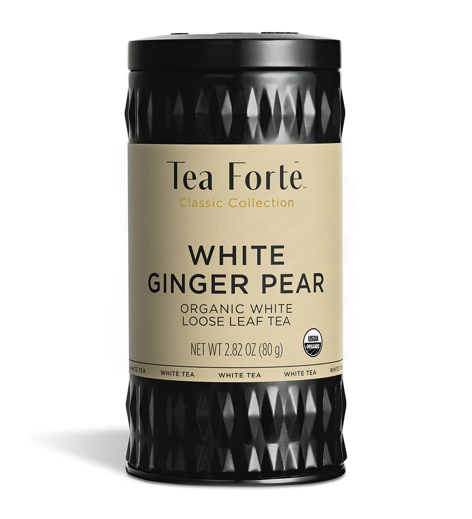 Tea Fort Organic White Ginger Pear Loose Leaf Tea Canister - 2.82 oz - Buy Online on GoSupps.com