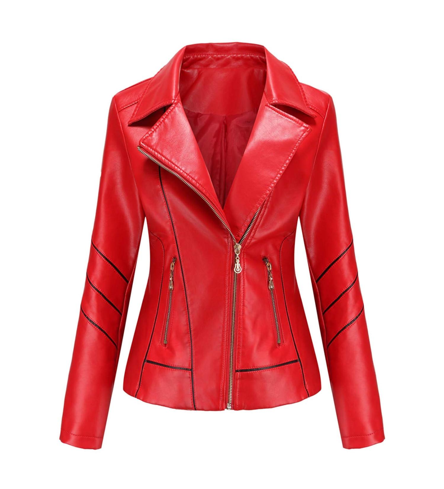 Veste Bomber en Cuir V ritable pour Femme | Blouson Ajust et Tendance | Blouson en Cuir Moto Noir et Marron avec Capuche | Mode Femme et Homme - Buy Online on GoSupps.com