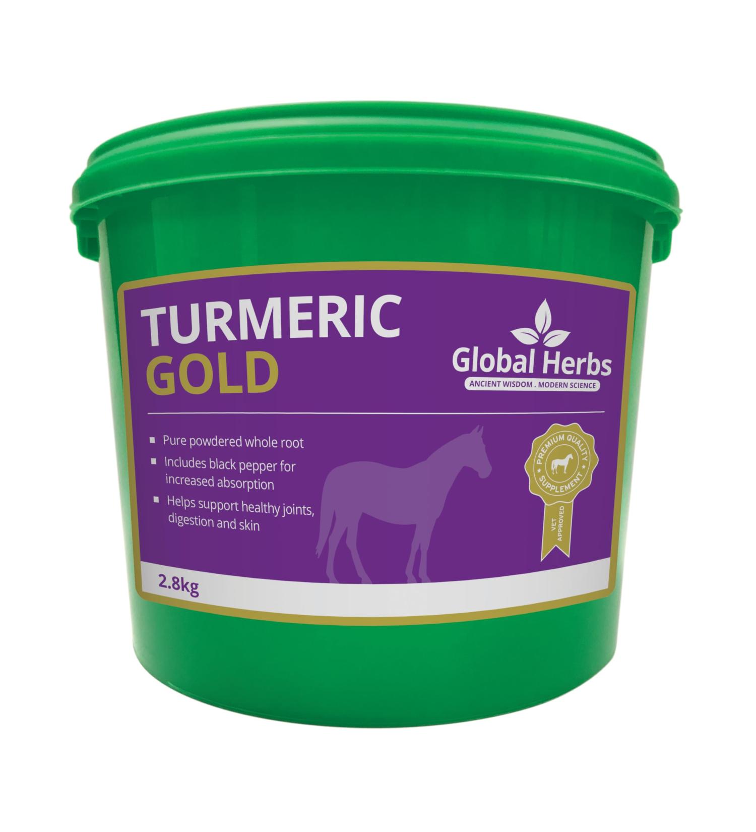 Global Herbs Turmeric Gold for horses 2.8kg