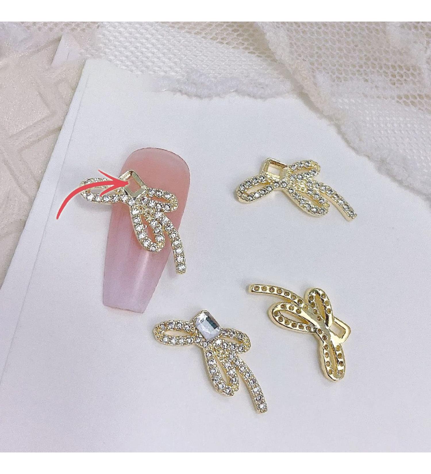 FEIlei Zircon Nail Rhinestones 3D Nail Charm Alloy Nail Jewelry Gem-Nail Art Decoration - Buy Online on GoSupps.com