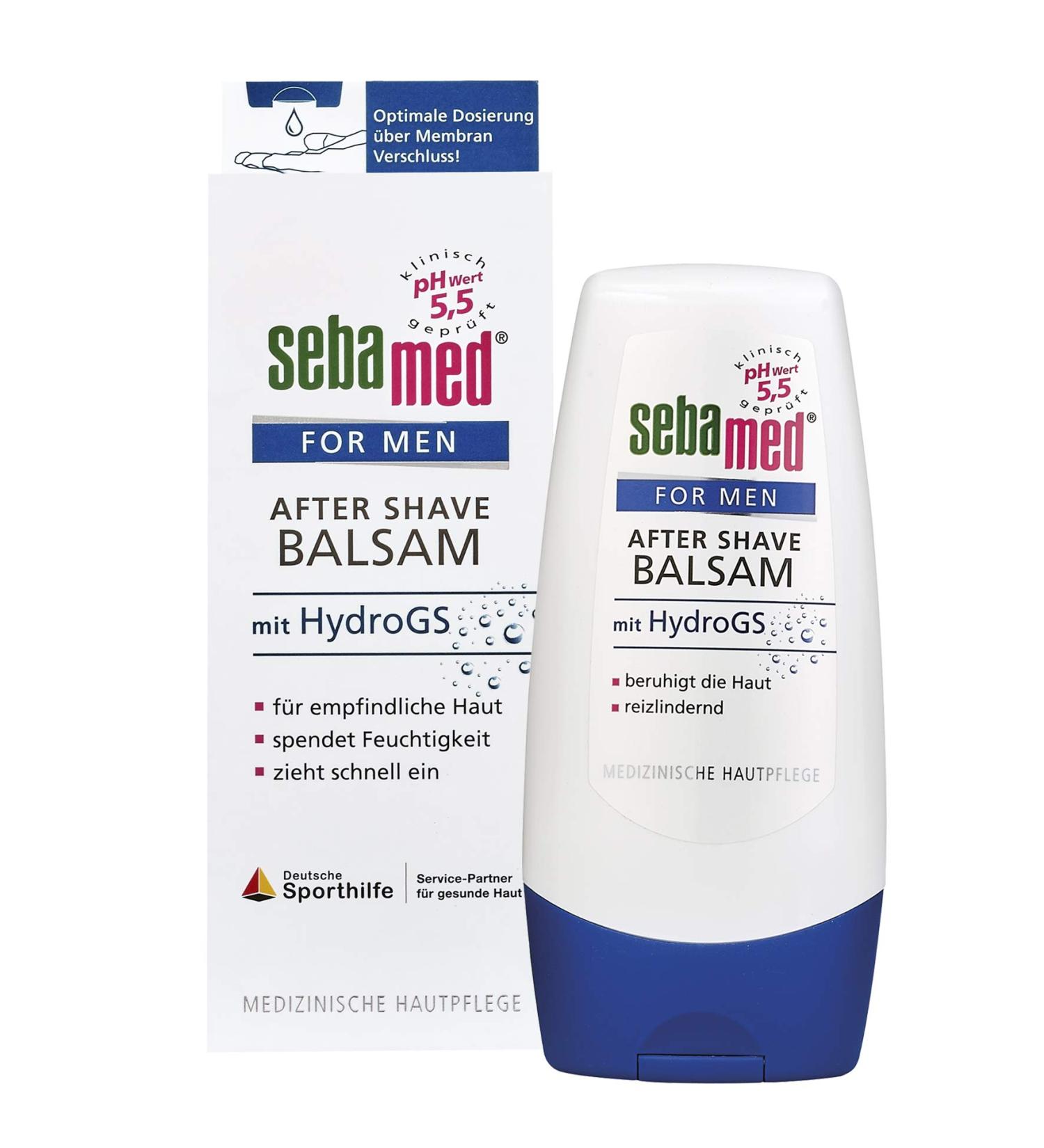 Sebamed for Men After Shave Balm - Skin Calming Moisturizer No Microplastics 100ml - Made in Germany - Buy Online on GoSupps.com