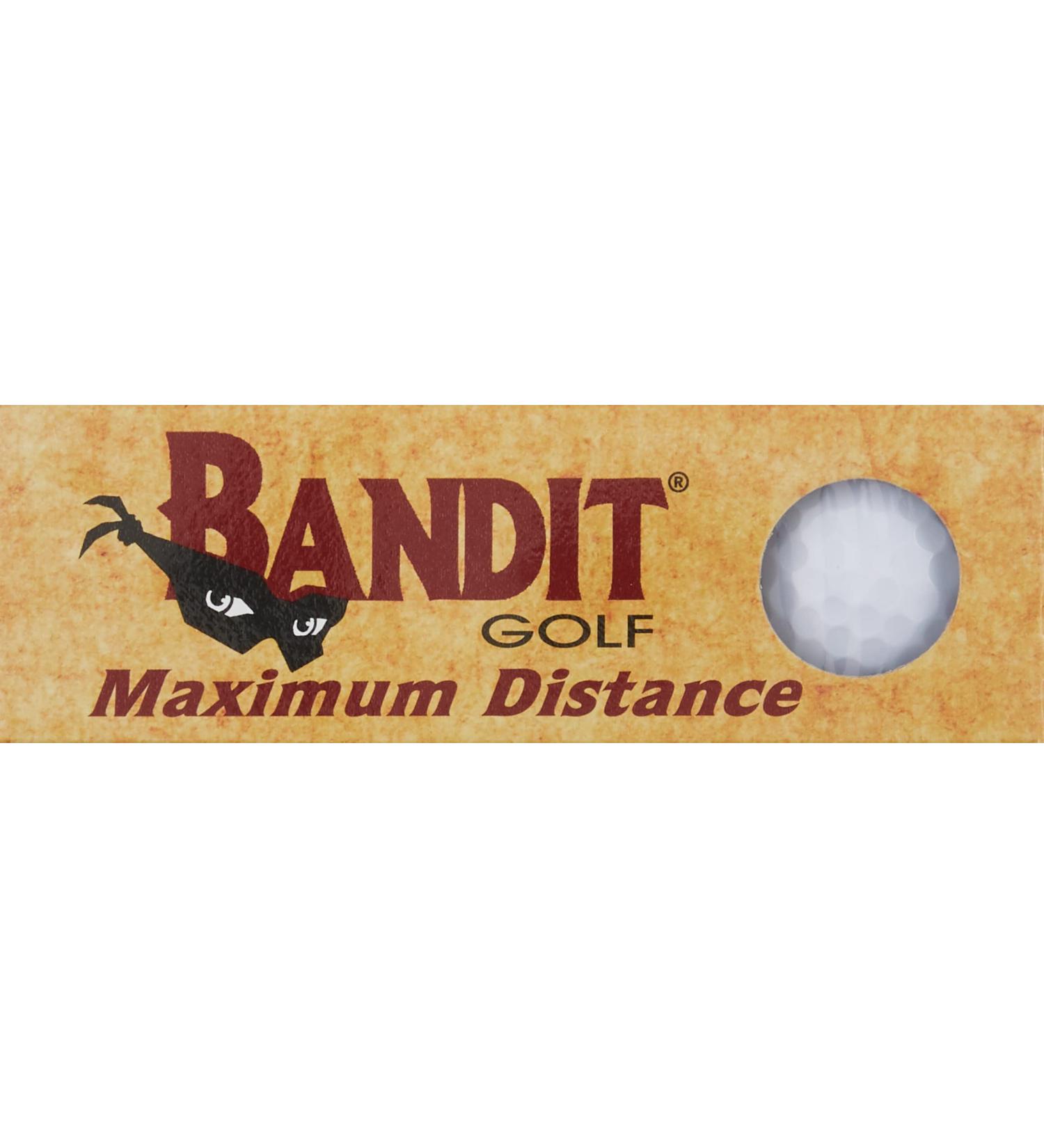 Bandit Maximum Distance Golf Balls - Longest Driver's Choice for Ultimate Performance - Buy Online on GoSupps.com