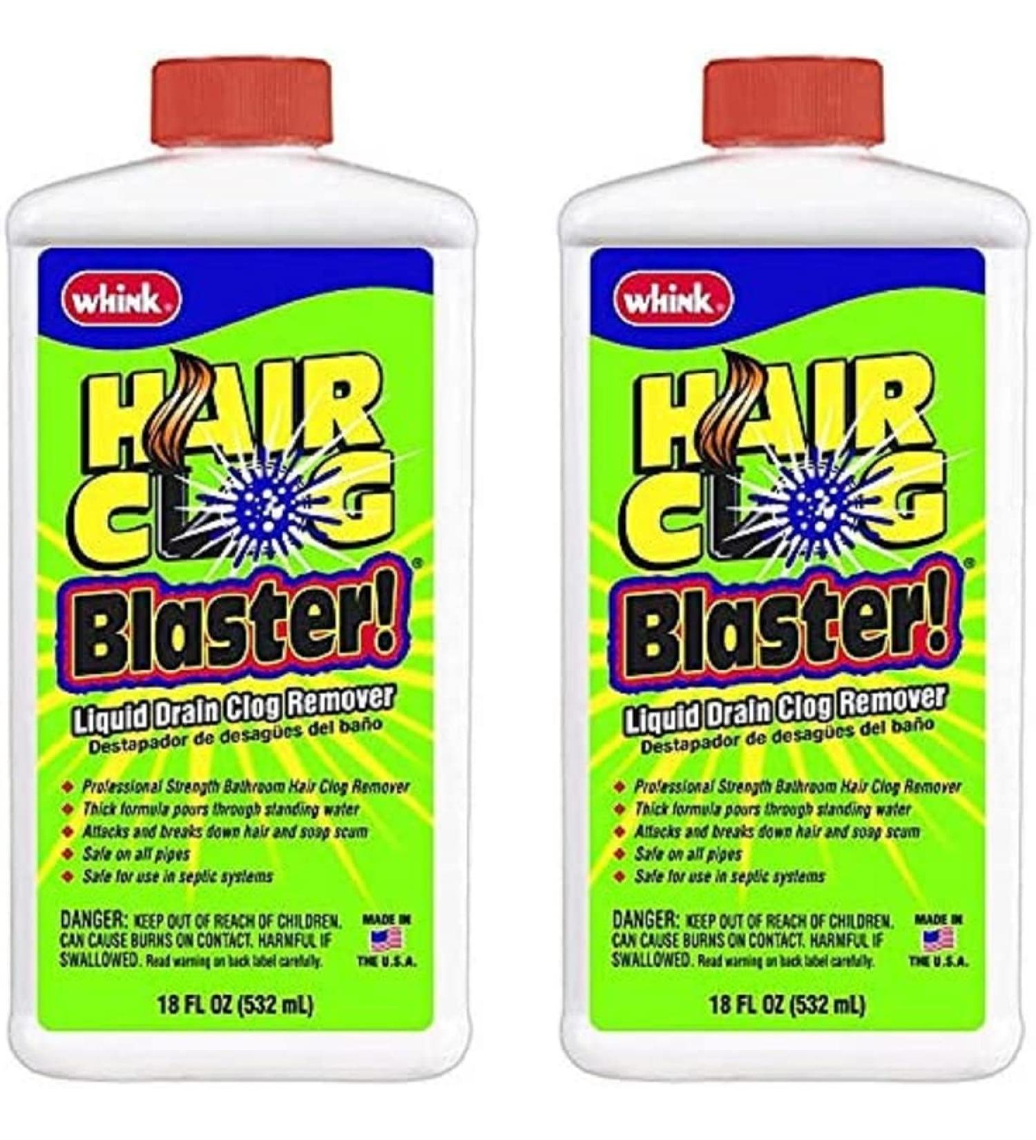 Hair Clog Remover 18 Oz - Fast-acting Drain Cleaner for Easy Hair Clog Removal | International Shipping Available - Buy Online on GoSupps.com