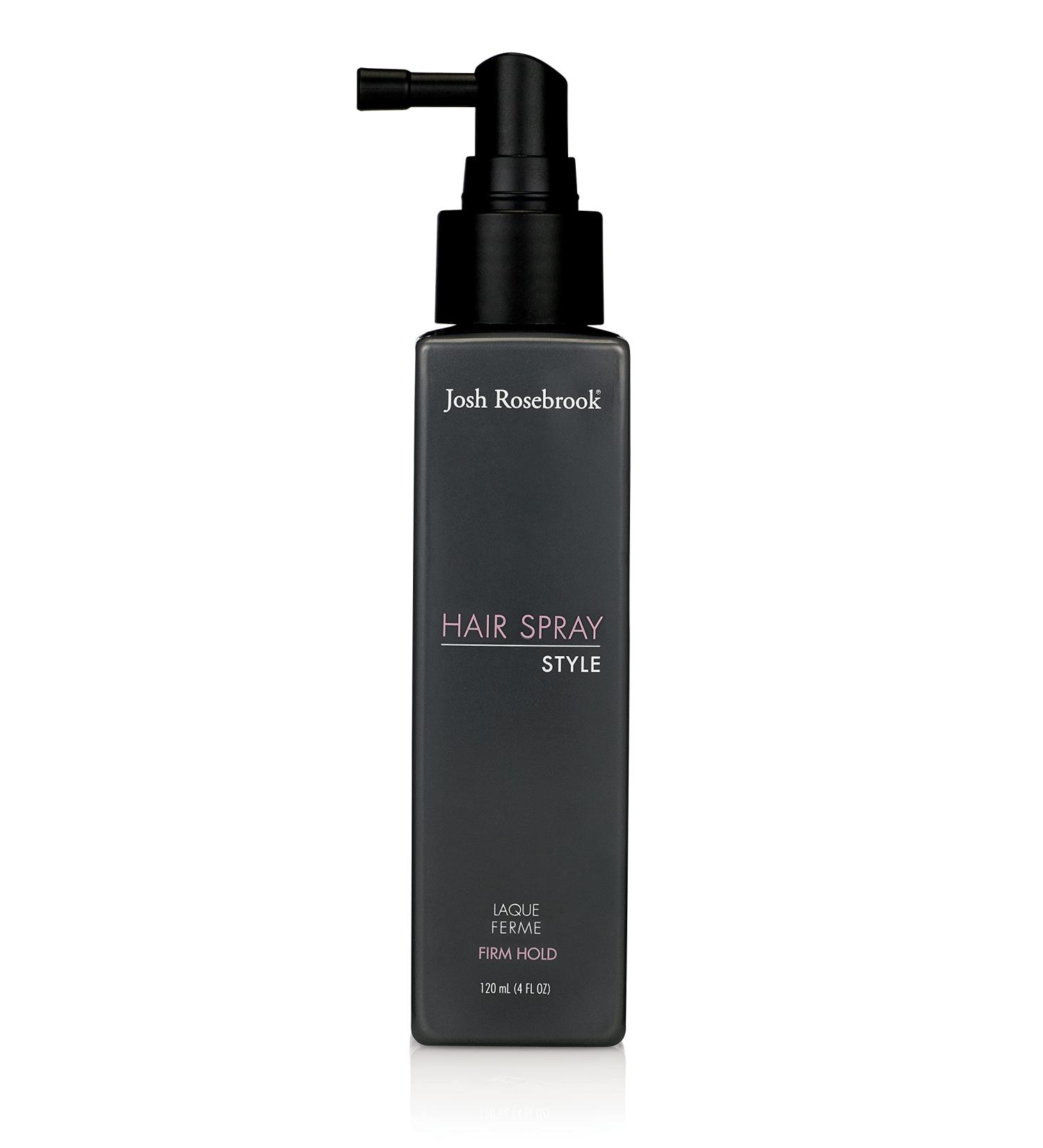 Josh Rosebrook Firm Hold Hair Spray - 120mL | Strong Hold Styling & Hair Growth Support - 4oz - Buy Online on GoSupps.com
