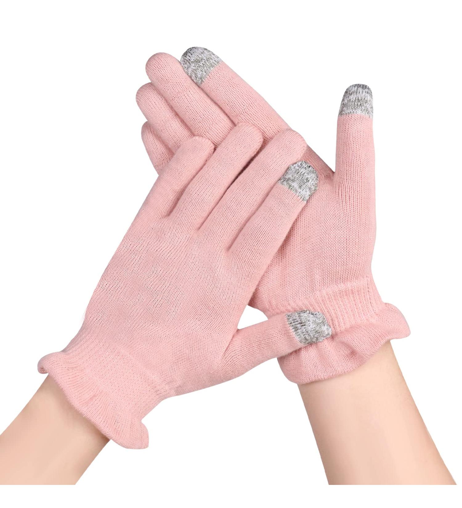 Donfri Touchscreen Cotton Gloves for Neurodermatitis & Eczema - Moisturizing Thin Work Gloves for Dry Hands (Size M) - 1 Pair - Buy Online on GoSupps.com