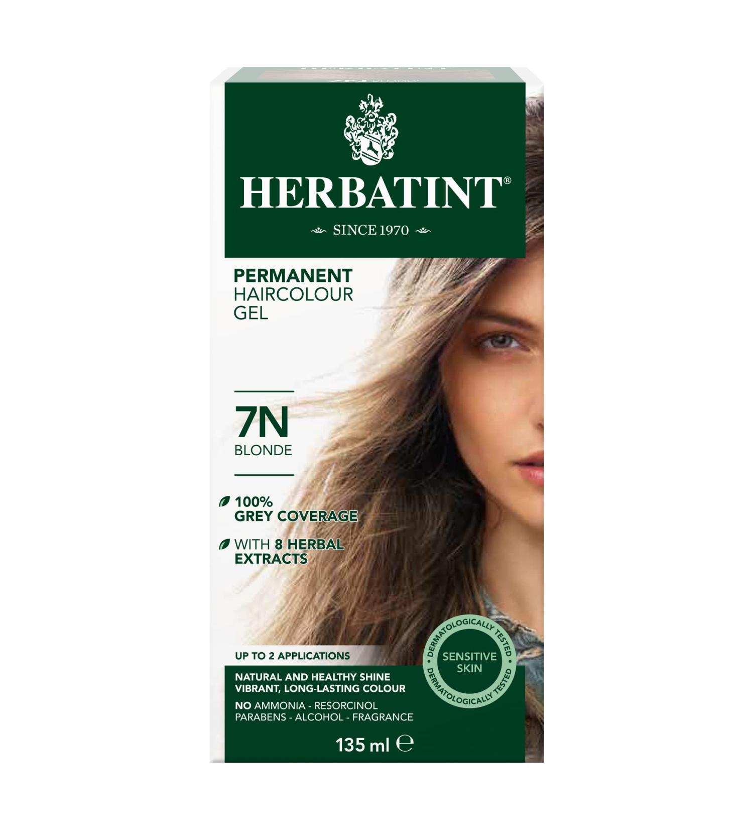 HERBATINT 7N Blonde Hair Color - 4.56 OZ | Natural Ammonia-Free Hair Dye for International Shipping - Buy Online on GoSupps.com