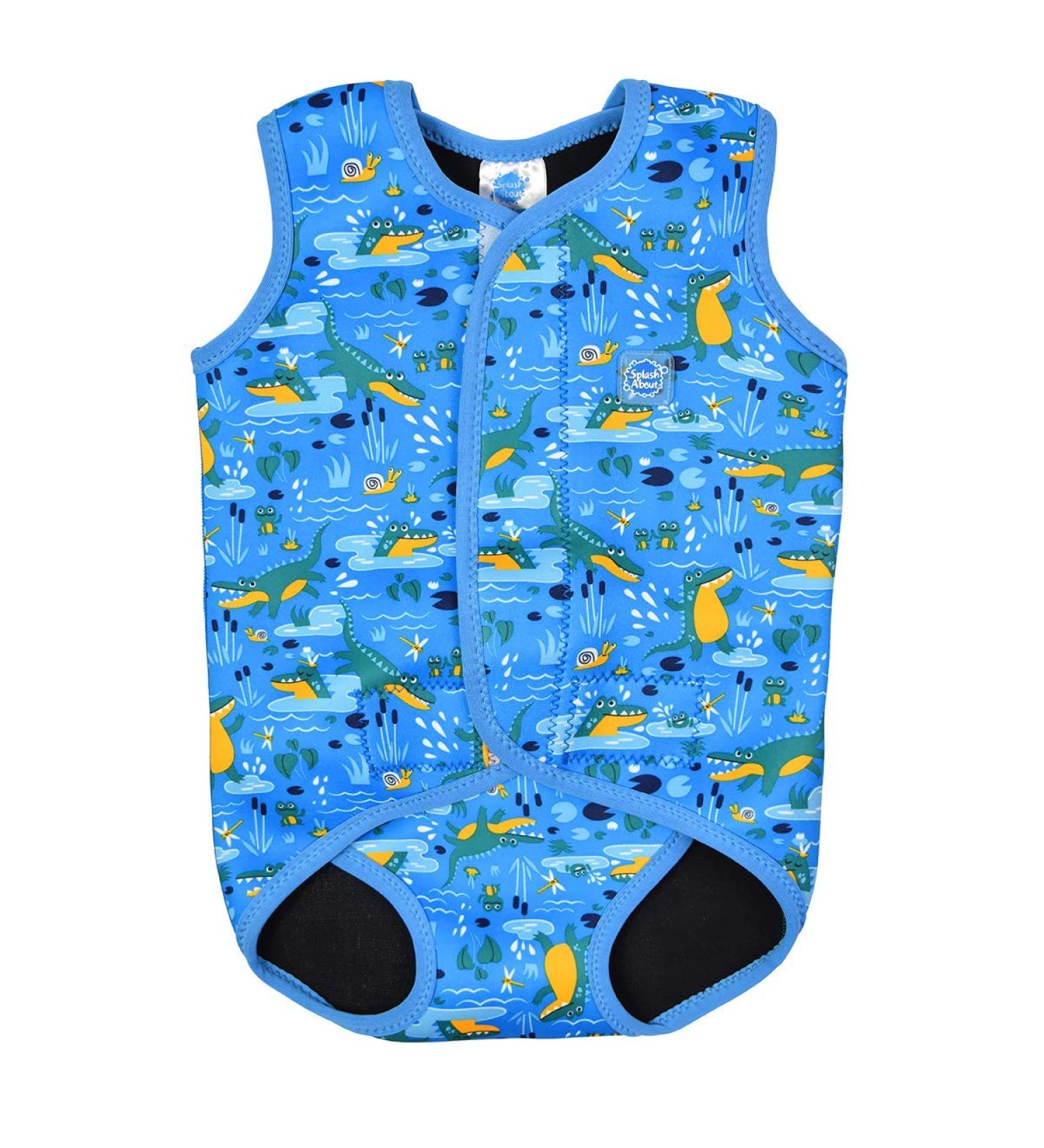 Splash About Baby Wrap Wetsuit Crocodile Swamp 6-18 Months