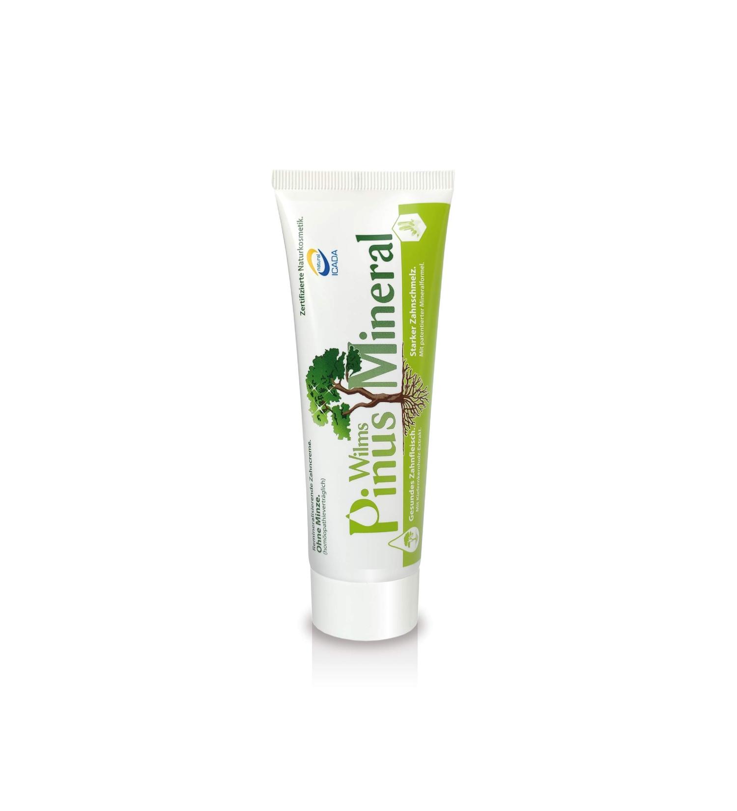 Wilms PinusMineral Toothpaste - Without mint. Without fluoride. 75ml Neutral 75 ml (1 pack)