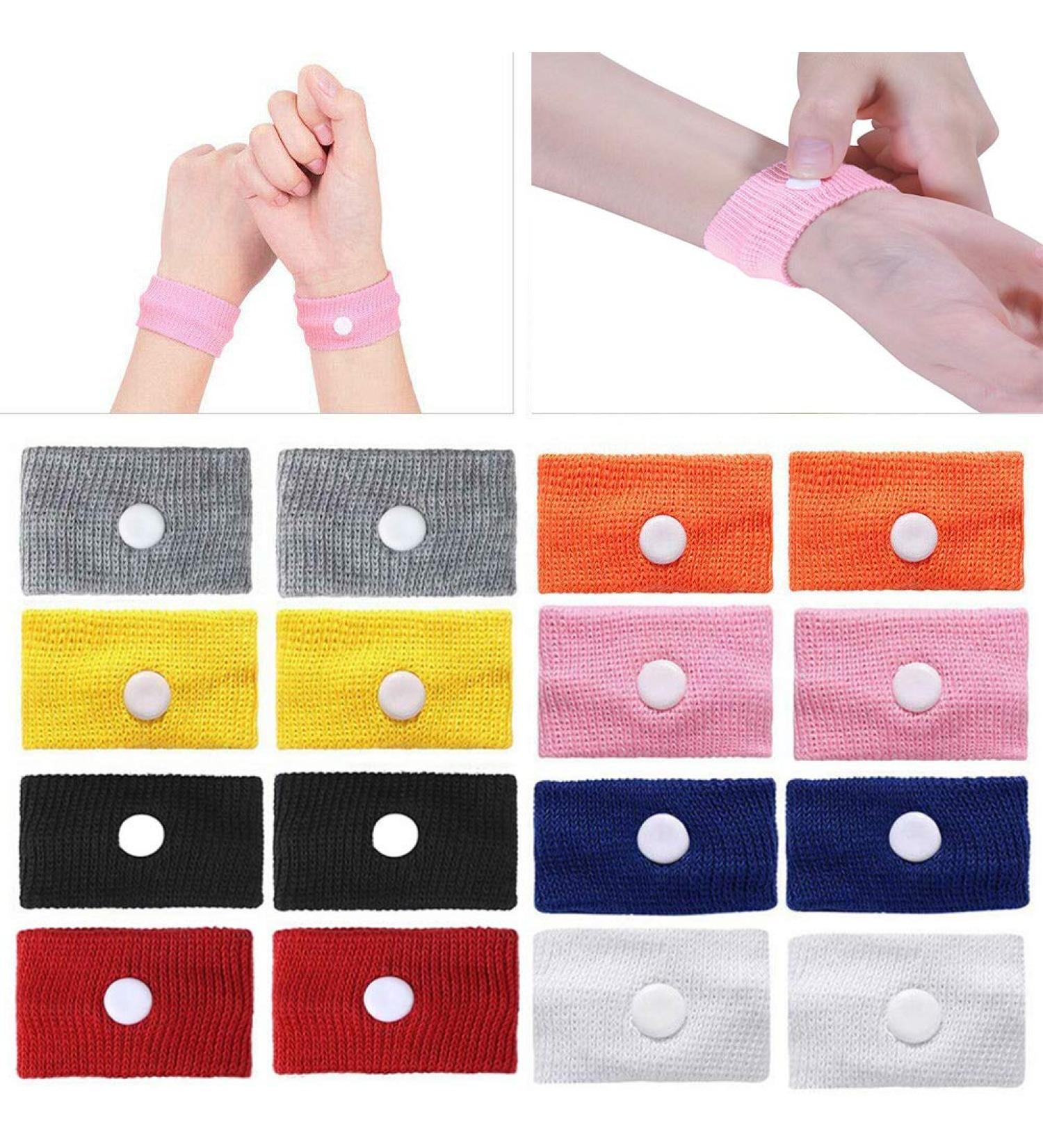 Kitmate Motion Sickness Bands - 8 Pair Natural Acupressure Nausea Relief Wristbands - Buy Online on GoSupps.com