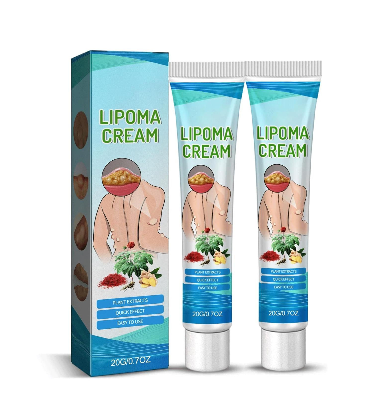 Lipoma Cream Deep Moisturizing Safe and Nourishing Formula (2 PCS) 2 1 Fl Oz (Pack of 1)