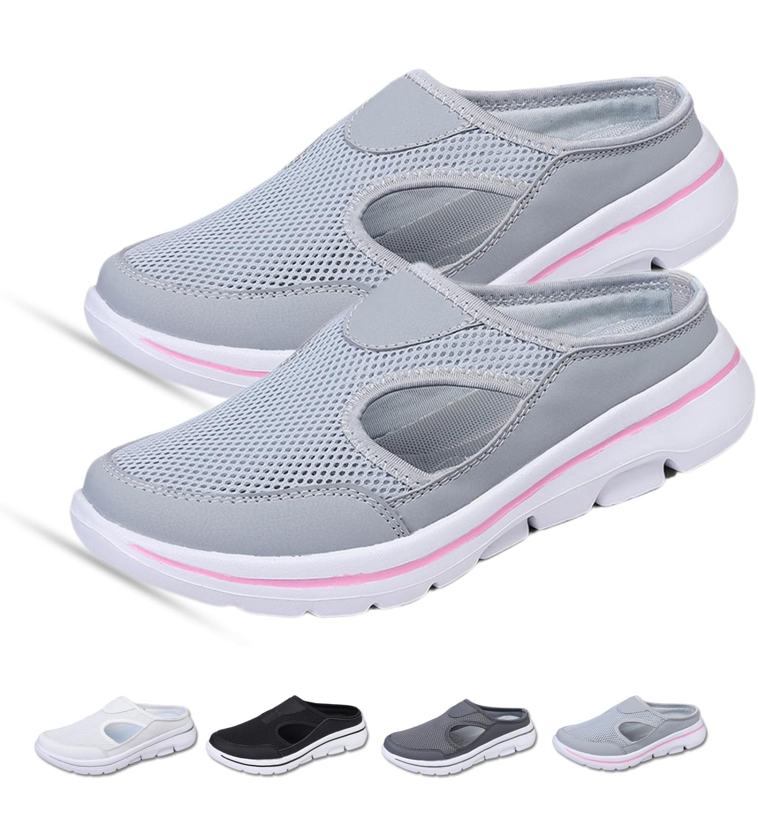 Donubiiu Footstep Pro - Ergonomic Comfort Shoes | Orthopedic & Stylish Footwear for Women & Men | EU Size 41 - Gray - Buy Online on GoSupps.com