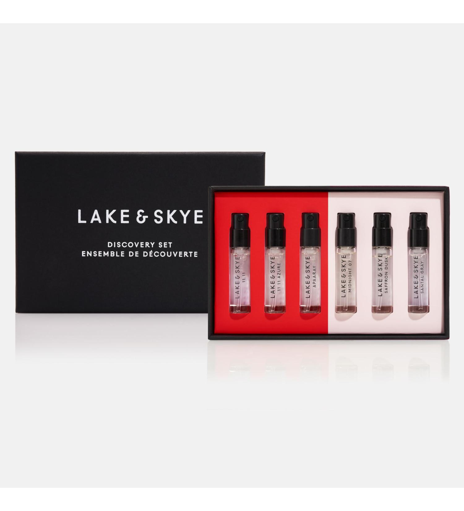 Lake & Skye 6 Piece Discovery Set Includes 11 11 11 11 Azure Apaaray Midnight 07 Saffron Dusk and Santal Gray 0.06 fl oz ea (2 ml ea) - Buy Online on GoSupps.com