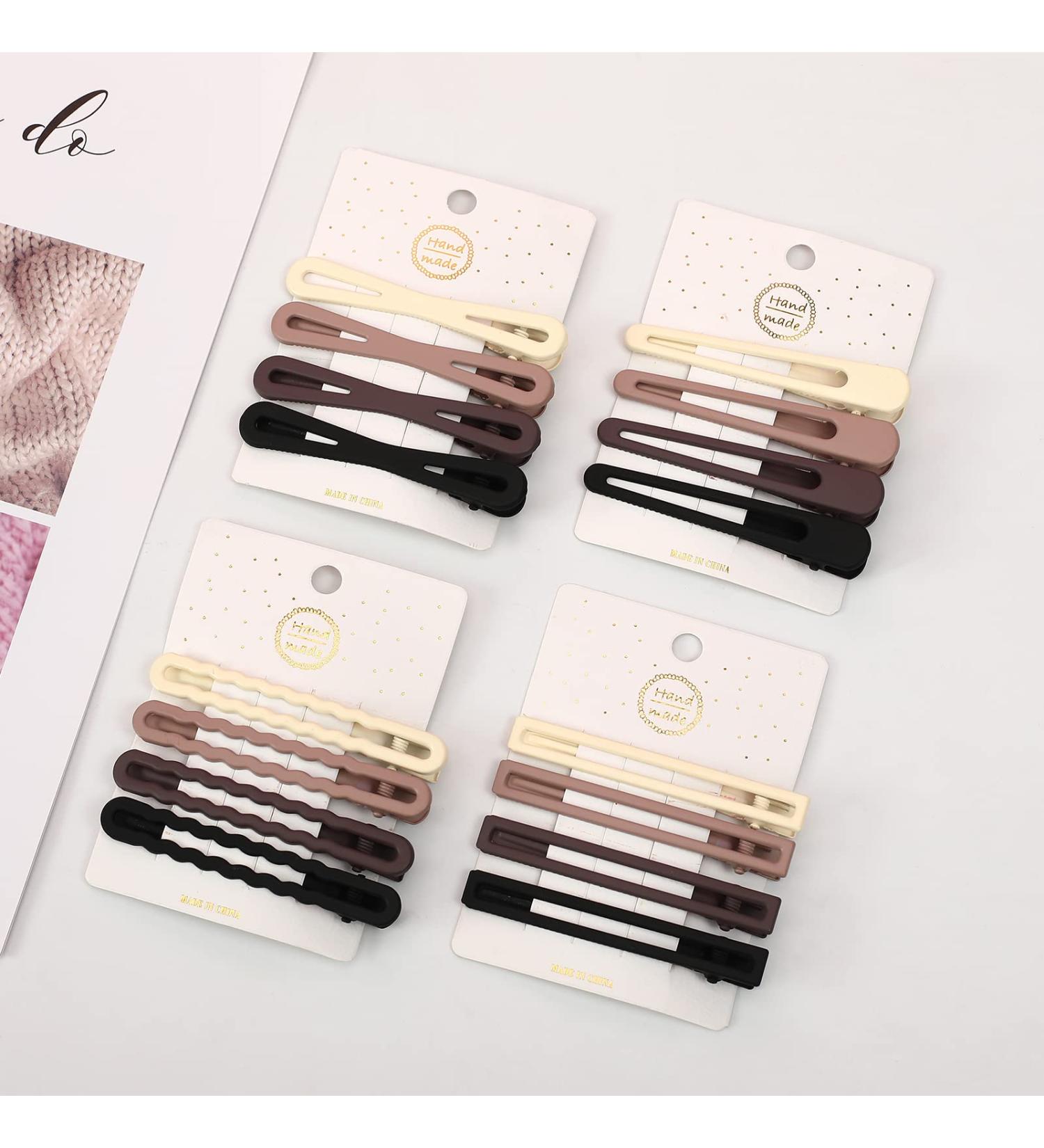 NiAMAi Metal Duck Billed Hair Clips - 16 PCS for Styling & Makeup | Sectioning Accessories for Women & Girls - Buy Online on GoSupps.com