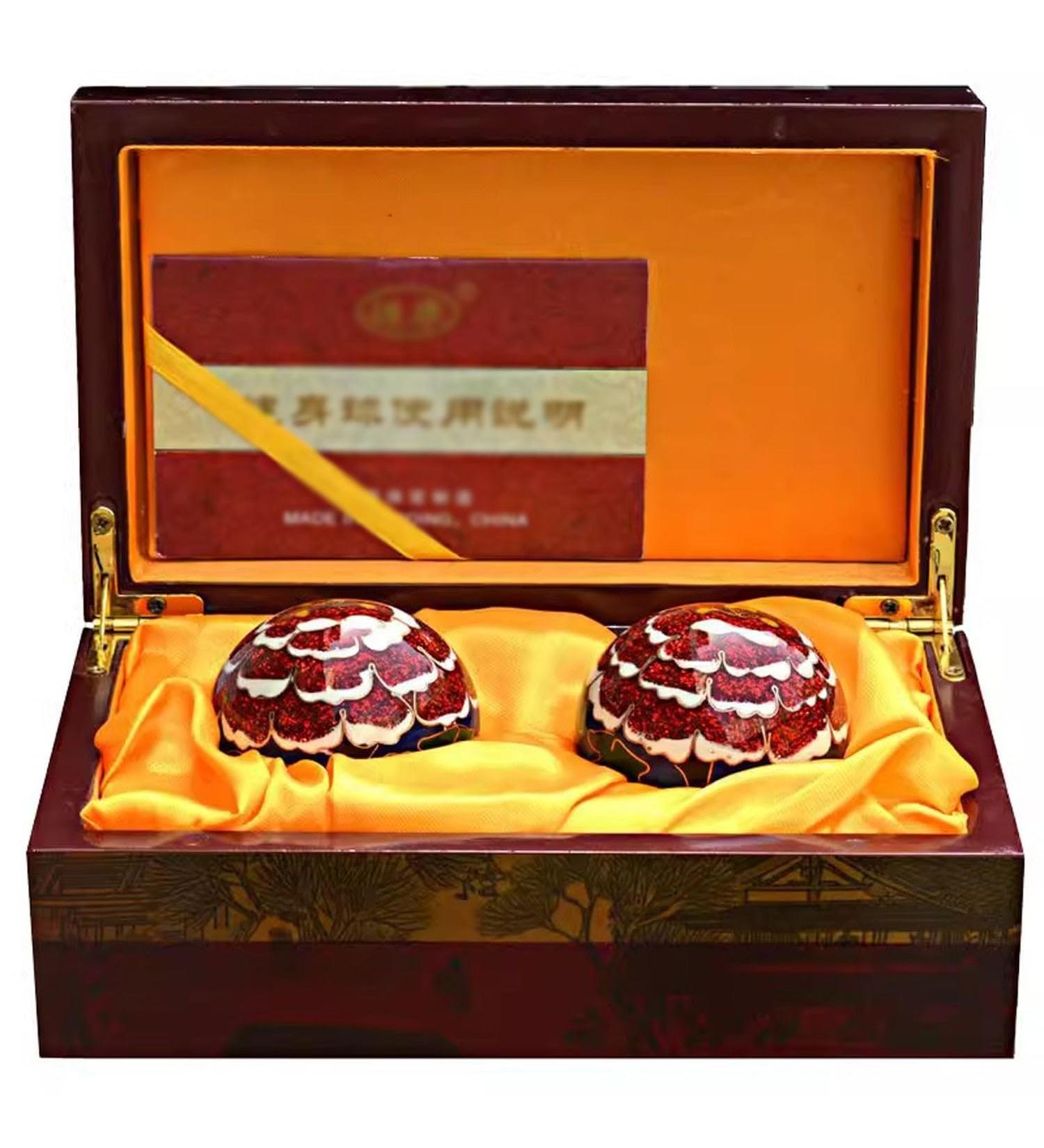 Unbit Baoding Balls - Stress Relief and Relaxation Therapy - Yin-Yang Design for Adults - Buy Online on GoSupps.com