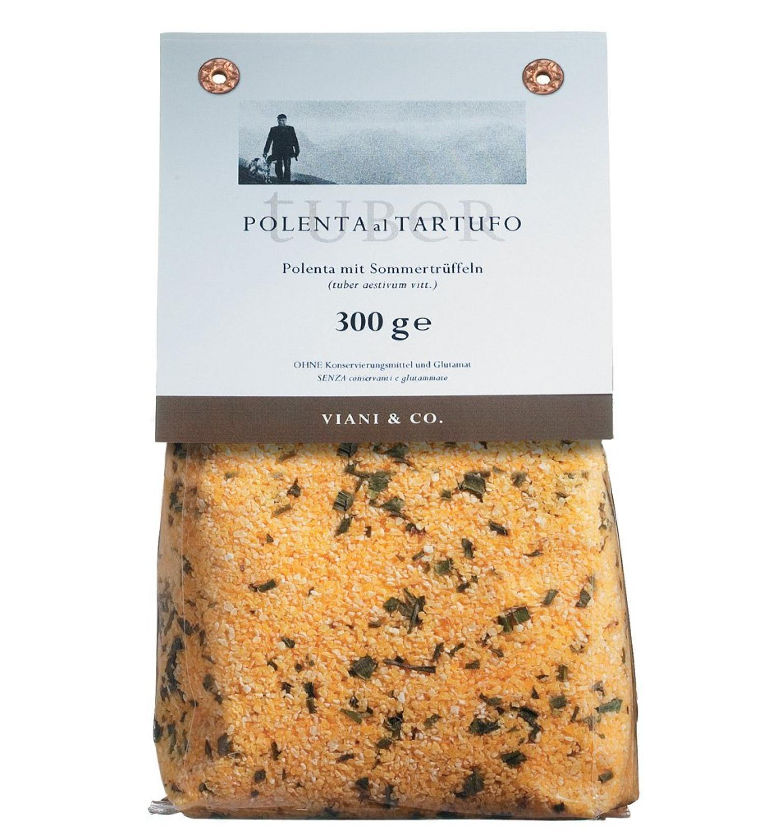 Polenta with truffles