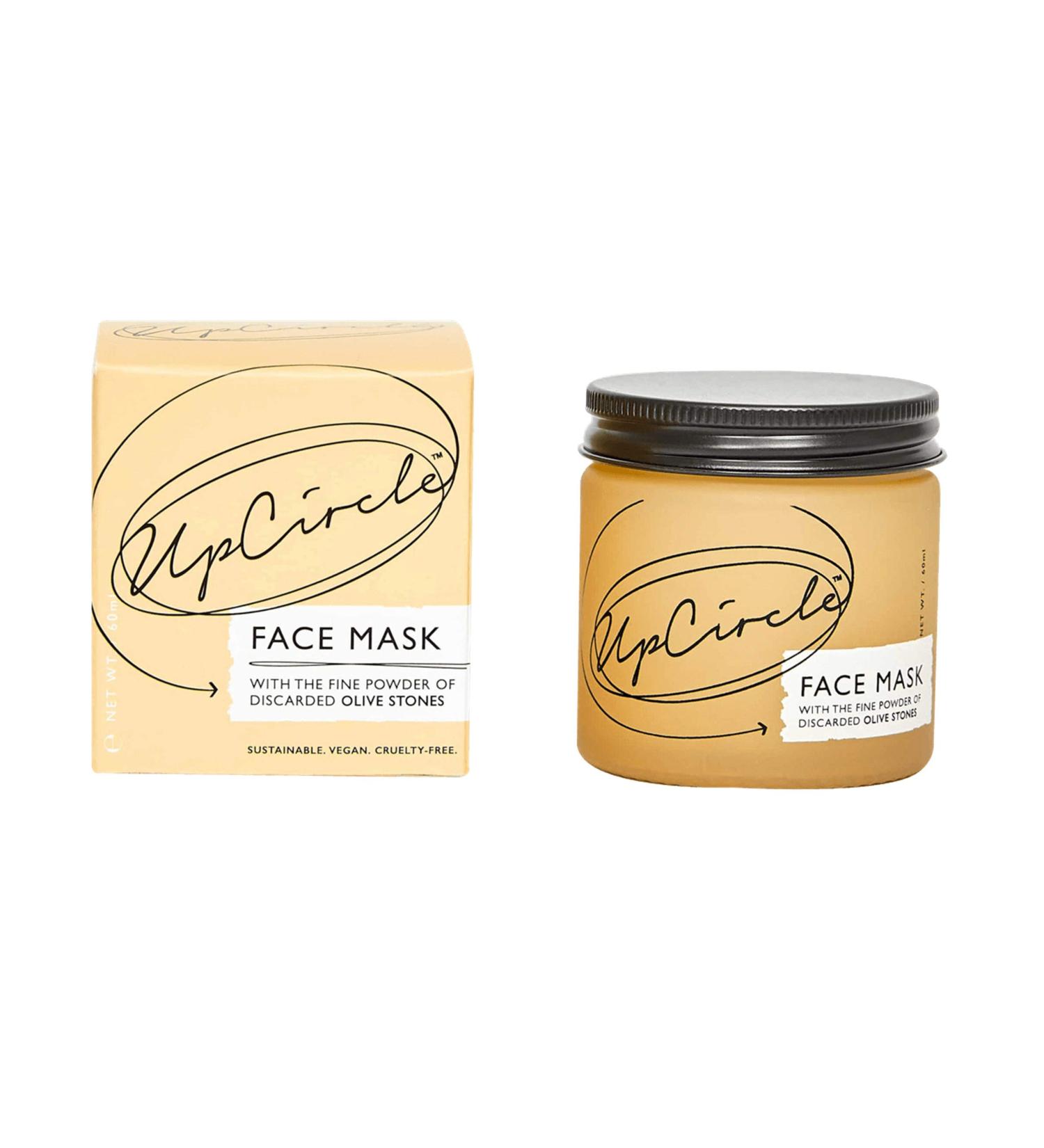 UpCircle Olive Powder Facial Mask 60ml - Eco-Friendly Skincare - Buy Online on GoSupps.com