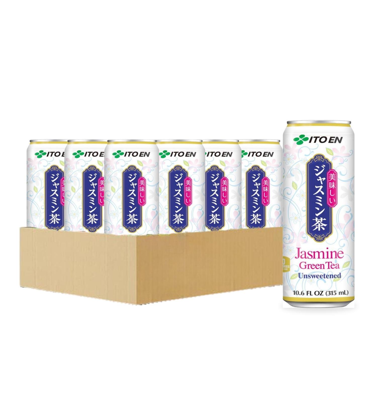 Ito En Jasmine Green Tea Unsweetened 10.6 Ounce (Pack of 12) - Buy Online on GoSupps.com