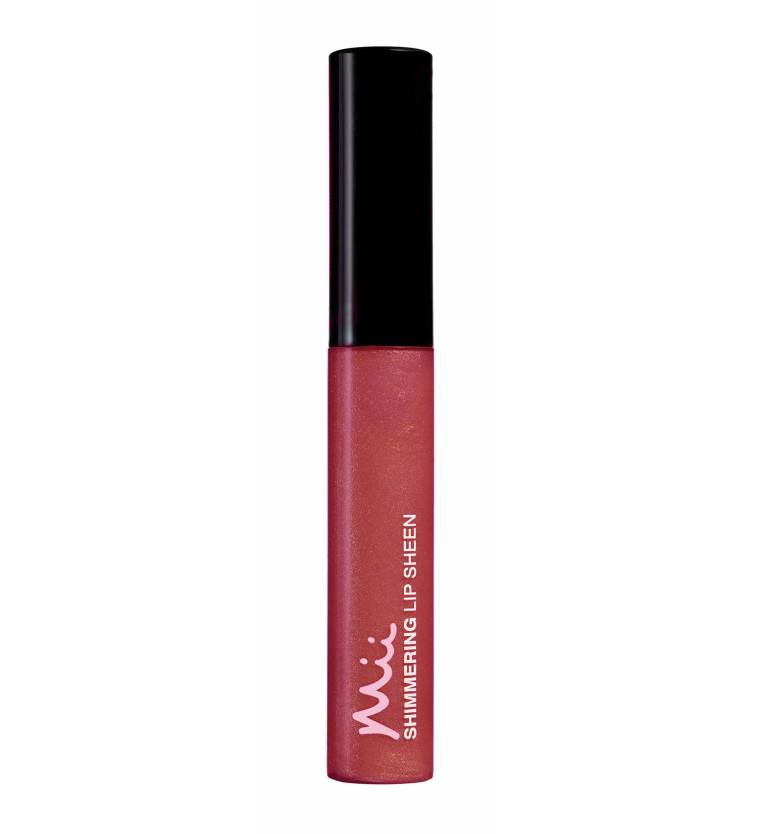 Mii Cosmetics Shimmering Lip Sheen - Fuller Lips Shimmer Lip Gloss - Flourish 06 Flourish 06 9 ml (1 pack)