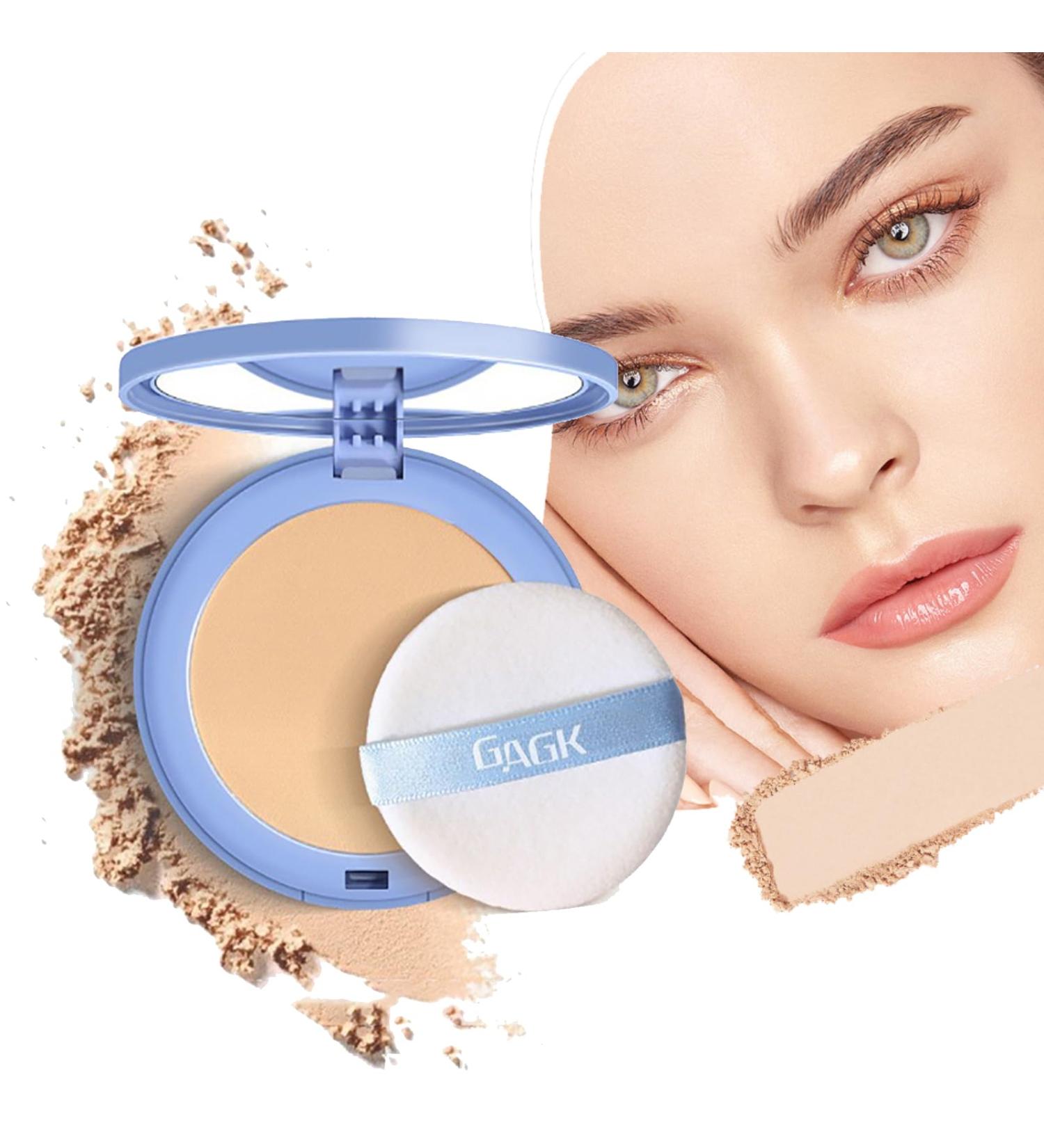Gagk Matte Perfection Pressed Powder - Waterproof Oil Control Face Powder for Soft Focus Finish (#02 Natural Beige) - International Shipping Available - Buy Online on GoSupps.com
