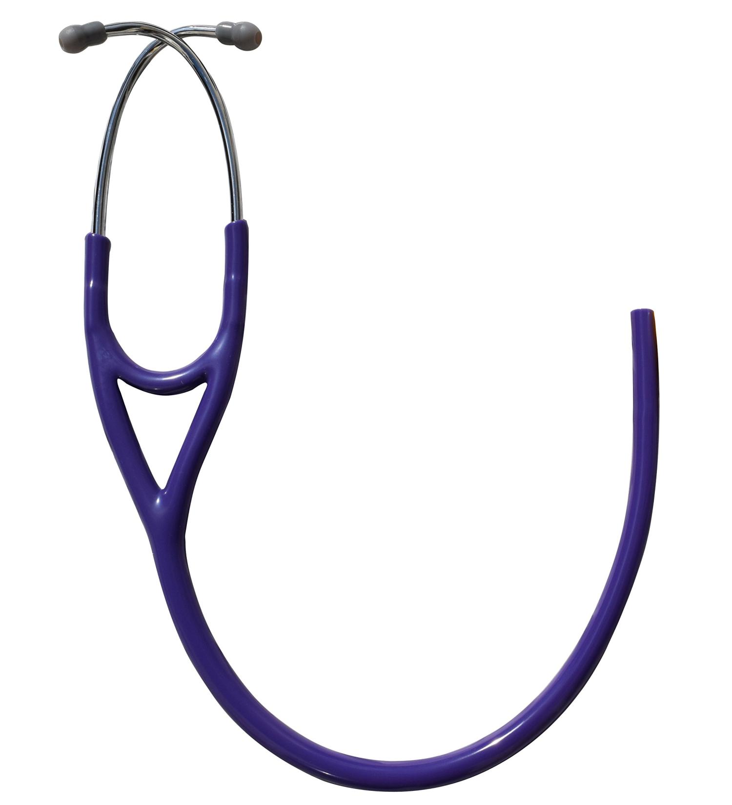 (Stethoscope Binaural) Replacement Tube by Reliance Medical fits Littmann Cardiology III Stethoscope - TUBING (Purple)