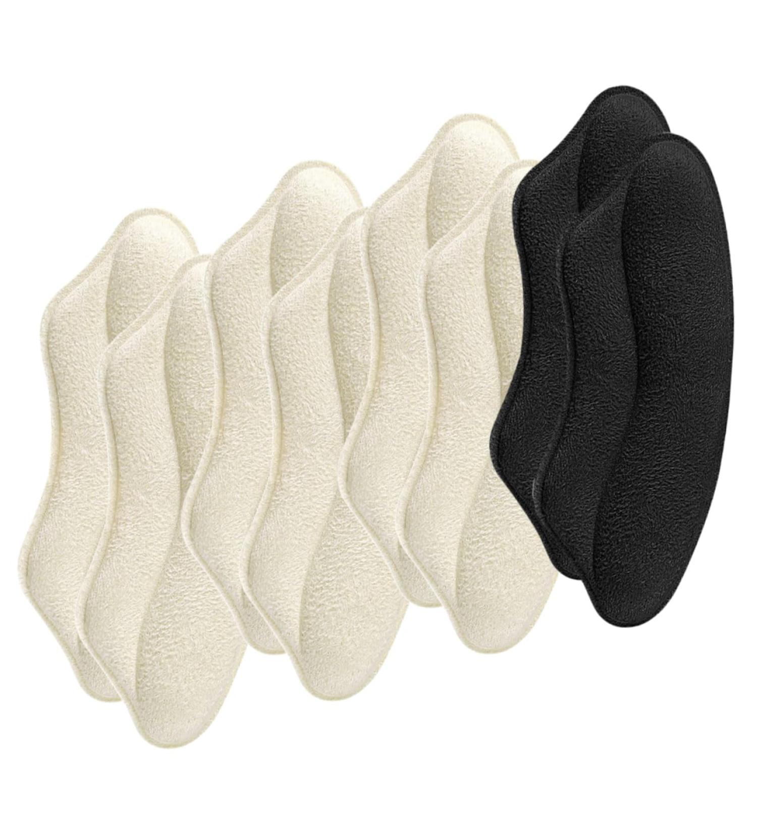 Didiseaon 4 Pairs Wear-Resistant Heel Pads - Adhesive Cushions for Women - Replaceable Heel Stickers & Soft Faux Leather Liners for Comfort - Buy Online on GoSupps.com