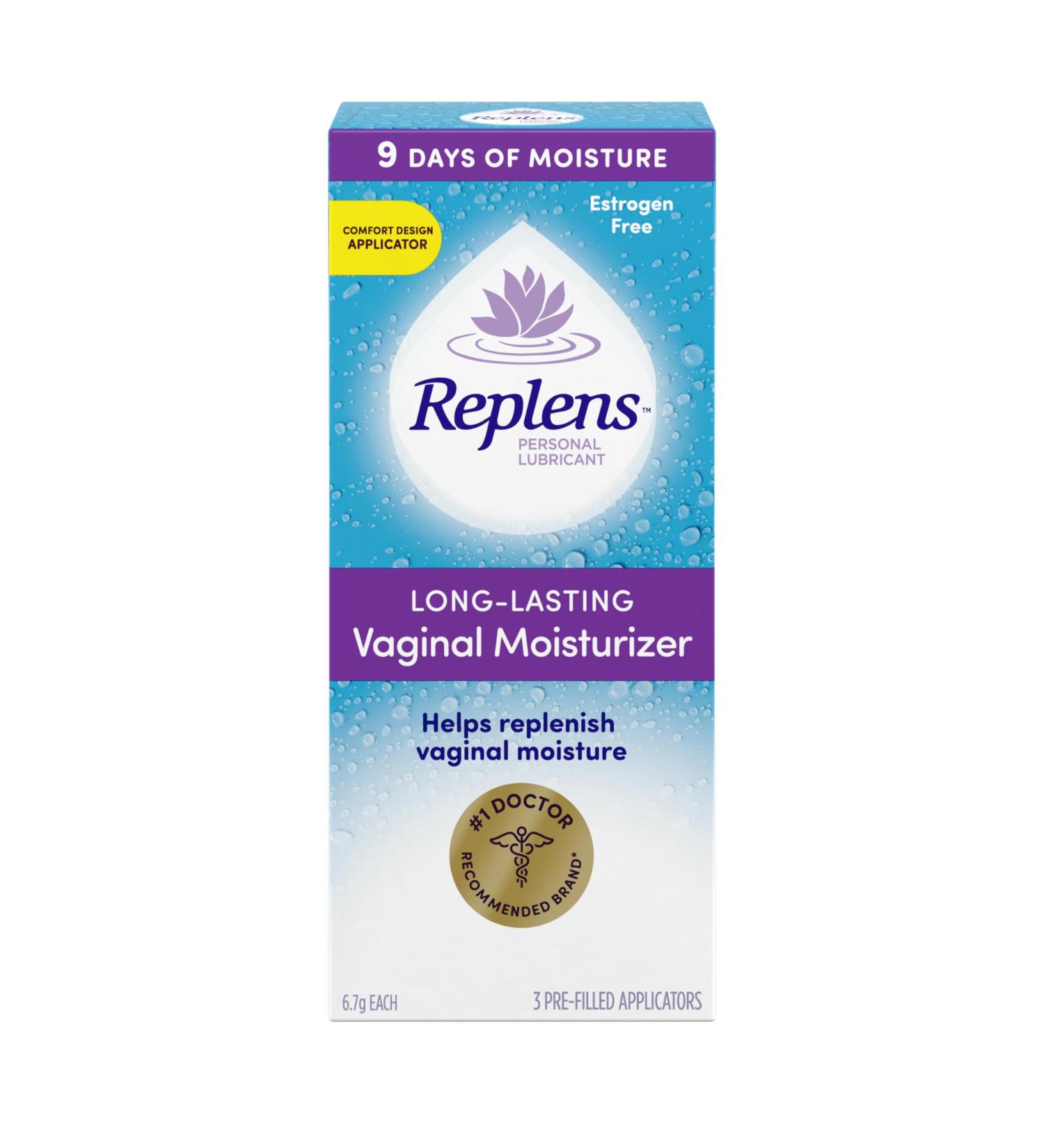 Replens Long-Lasting Vaginal Moisturizer And Lubricant 3 Applications 7.5-ml (Packaging may Vary) 2.5 ml (Pack of 3) - Buy Online on GoSupps.com