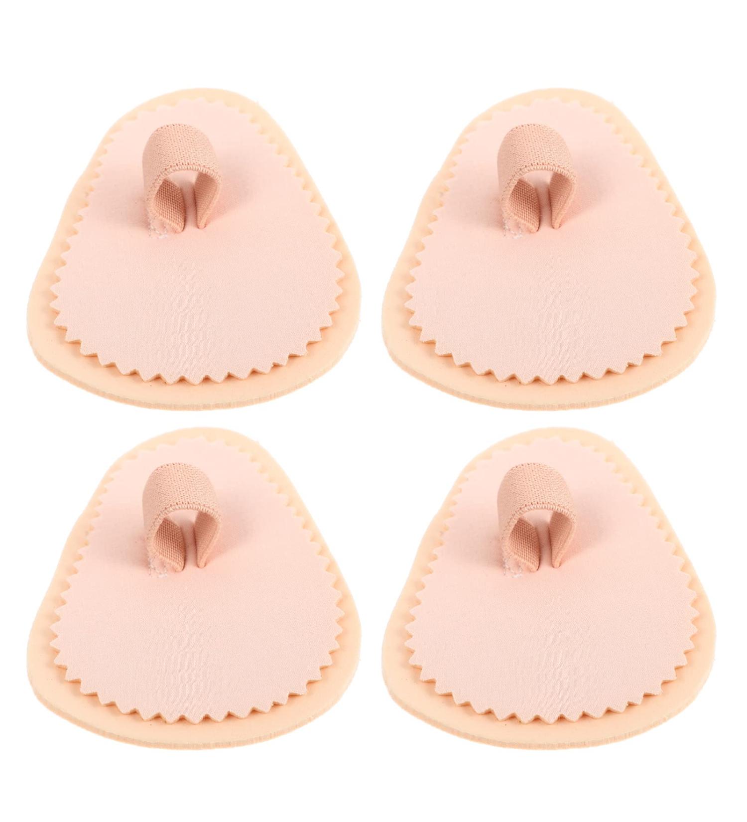 GLSTOY Insoles 4pcs - Supports Foot Alignment, Bunion Splint Pads, Toe Separators - Light Yellow 10.5x7x0 - Buy Online on GoSupps.com