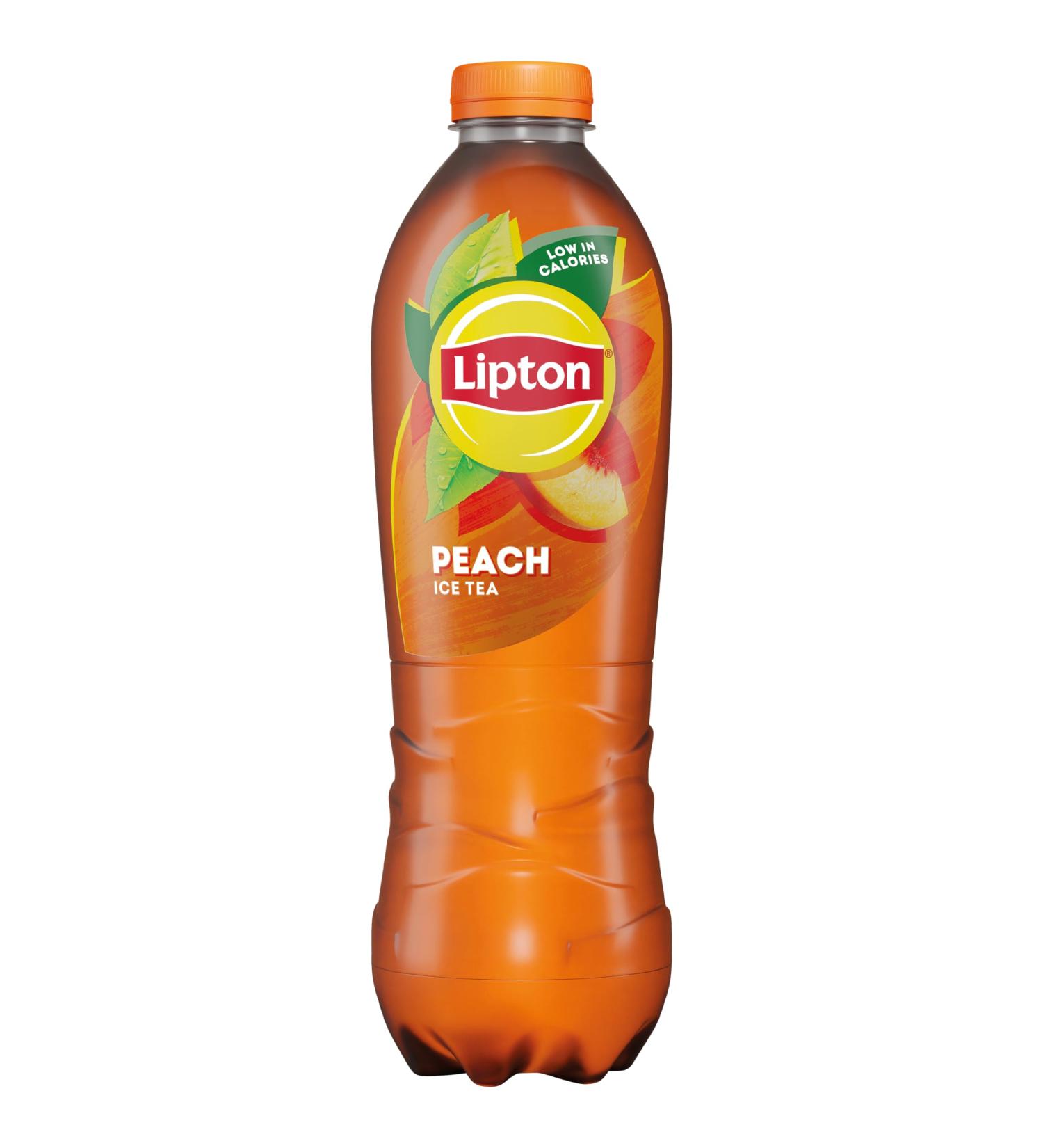 Lipton Ice Tea Peach 1.25L - Refreshing Peach Flavored Beverage - Buy Online on GoSupps.com