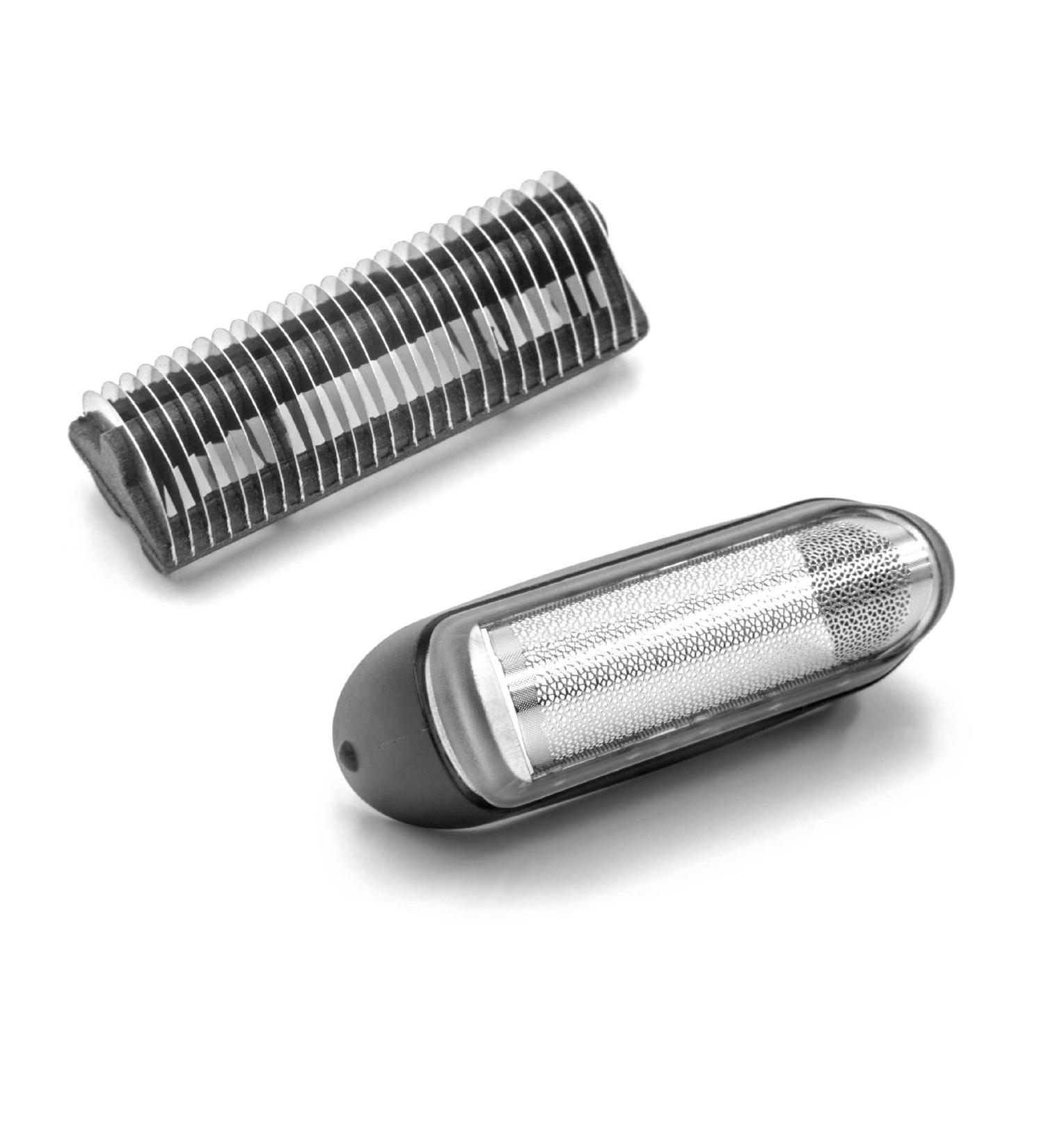 VHBW Kombi-Pack for Braun MG5050 & 5730 Old Spice Multigroomer | Foil & Blade Set - Black/Silver | International Shipping Available - Buy Online on GoSupps.com