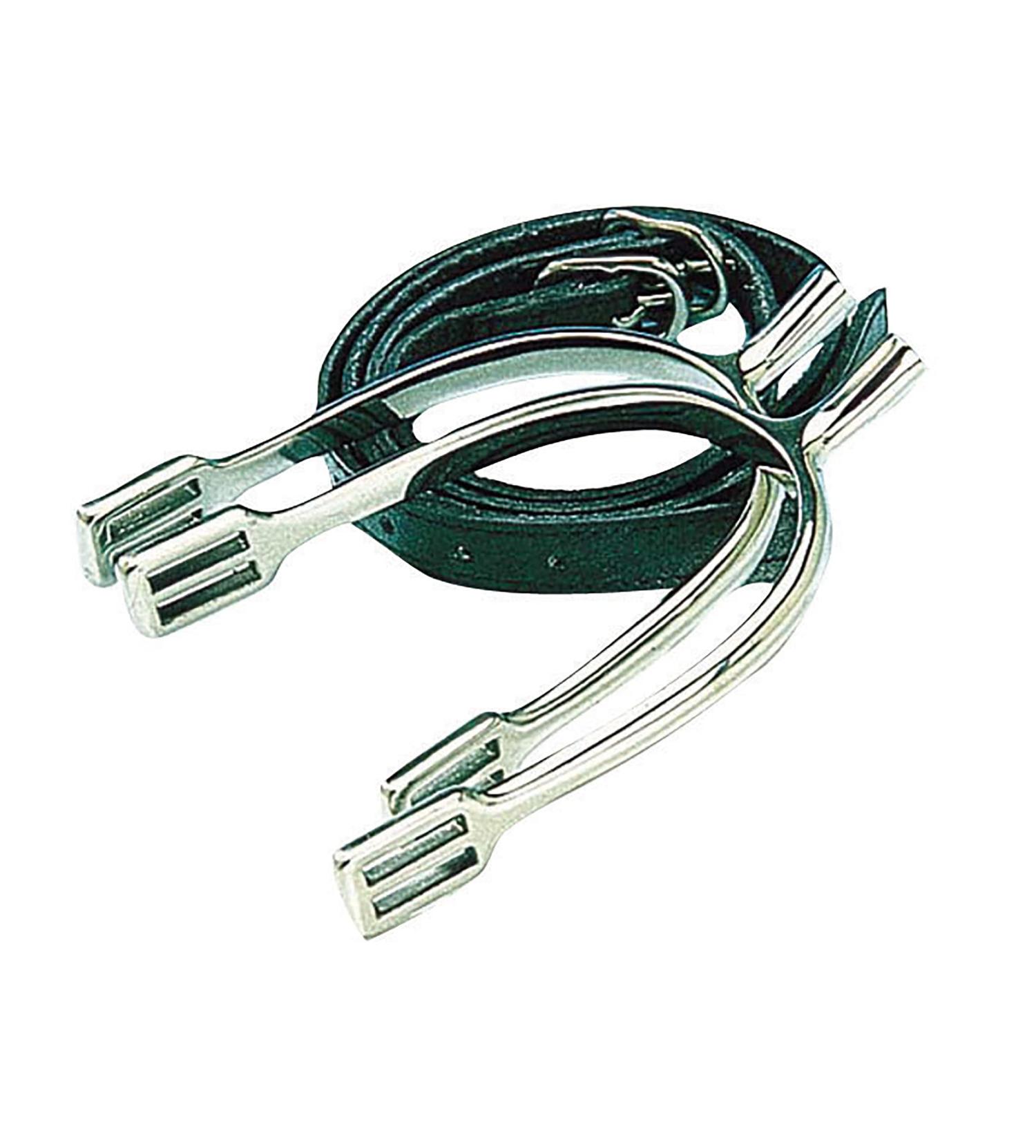 Korsteel Dressage Spurs with Straps Ladies 3/4" Neck