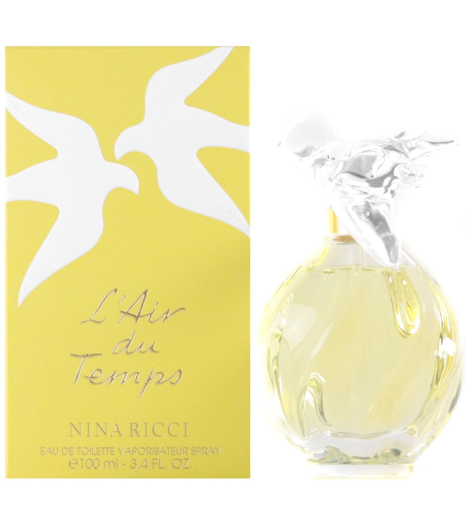 Nina Ricci L'air du Temps for Women - 3.3 oz EDT Spray (Refillable)
