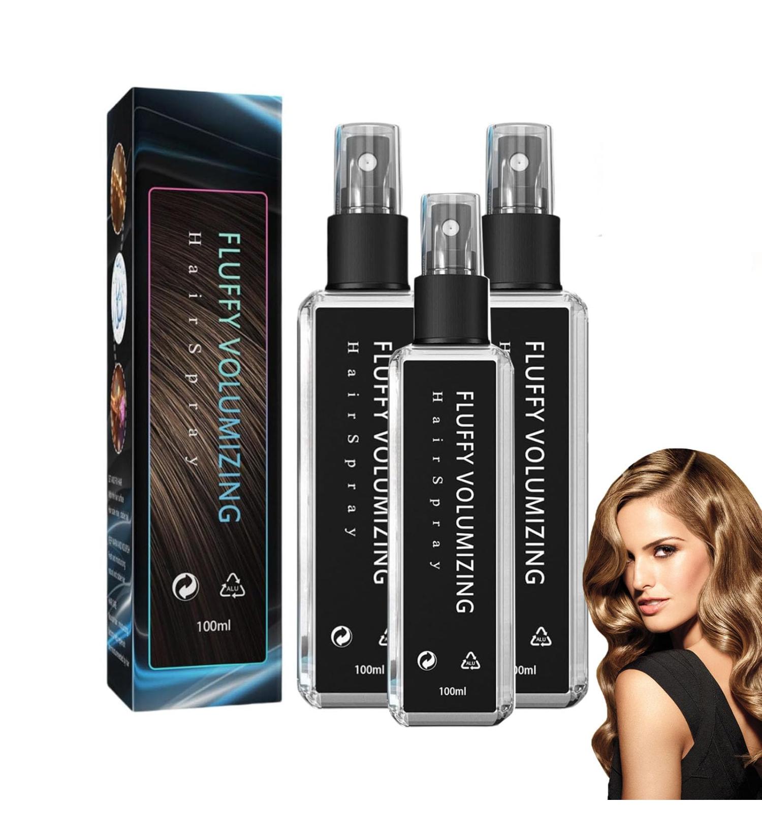 Appreciarel Hair Spray Natural Plant Protein Hair Thickening Spray Fluffy Volumizing Hair spray Analoguey Fluffy Volume Lift Hair Spray for Women Men for Thin Hair (3Pcs) - Buy Online on GoSupps.com