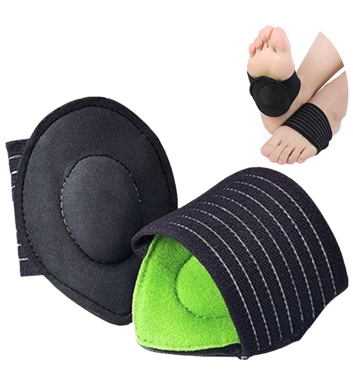 Comprehensive Plantar Fasciitis Elastic Bandage Support Insoles & Foot Sleeves for Flatfoot Relief - International Shipping Available - Buy Online on GoSupps.com