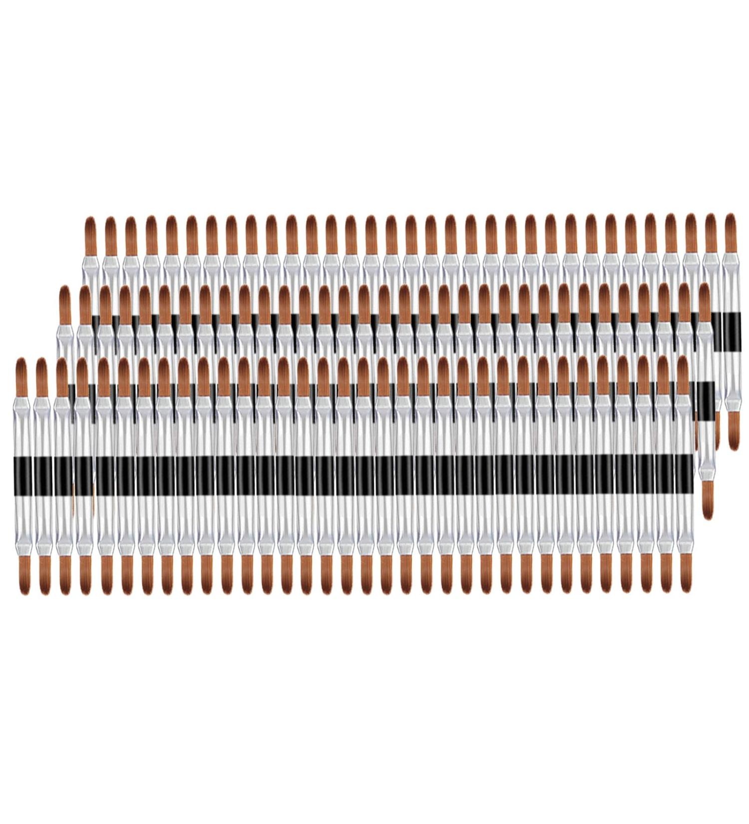 Holzsammlung 100 Pcs/Set Lip Brushes Disposable Lip Brush Lipgloss Soft Liner Brushes Lipstick Concealer Brushes Double Head Travel Makeup Lip Applicator Wands Cosmetic Tool Kits #13 - Buy Online on GoSupps.com