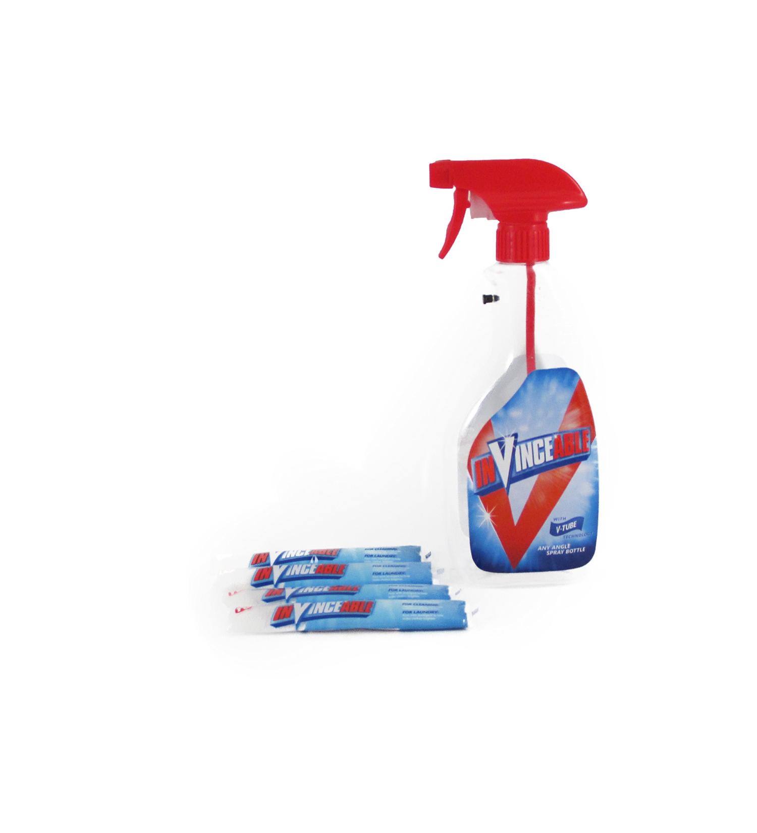 Invinceable All-In-One Stain Fighter | General Cleaner & Laundry Booster - 9oz | Eco-Friendly & Effective for All Fabrics - Buy Online on GoSupps.com