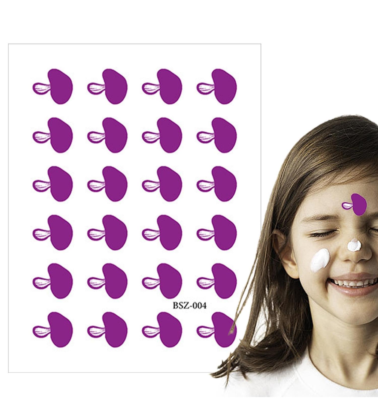 Sunscreen Patch | Color-Changing Sun-Screen Patches | Sunblock Patches Face Stick Clear Sunscreen for Face BSZ-004 - Buy Online on GoSupps.com