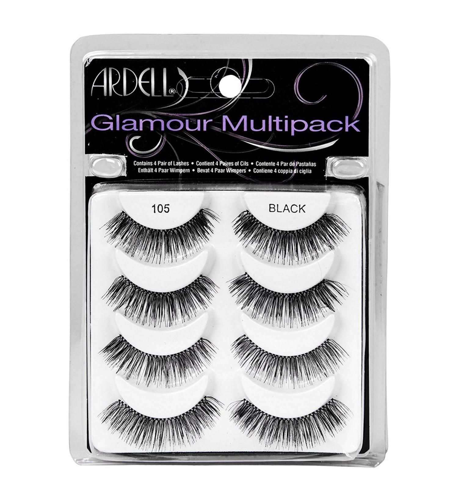 Ard Lashes Black #105 4 Pair A.I.I. Clubman 61568