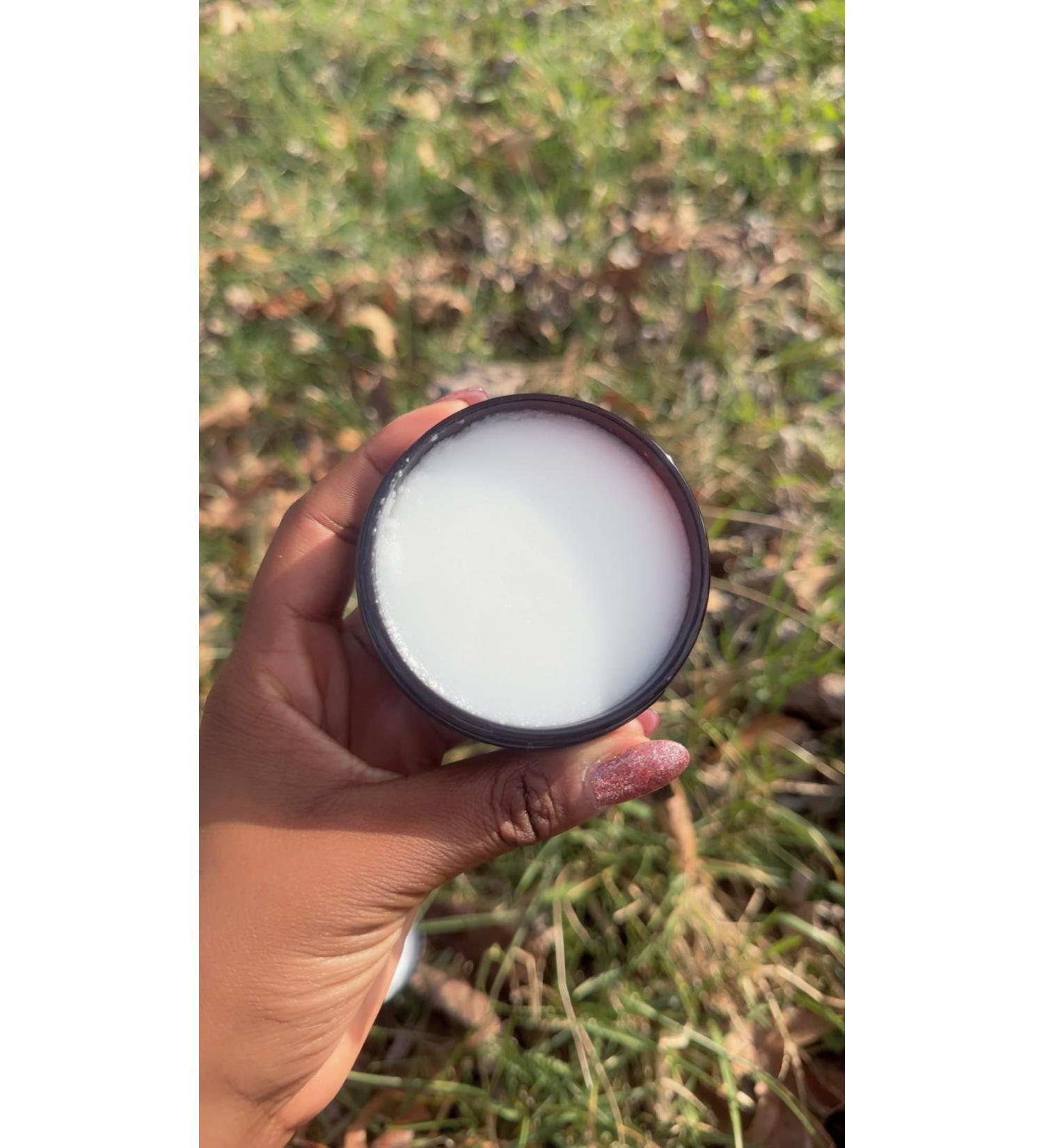 Allure Aura Beauty Beef Tallow 4 oz 100% Pure Rendered Grass Fed with Geranium and Jojoba Oil