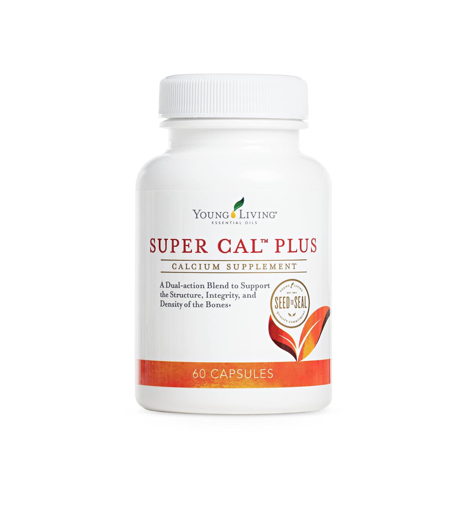 Super Cal Plus: 60 Capsules Calcium Mineral Bone Health Supplement - Buy Online on GoSupps.com