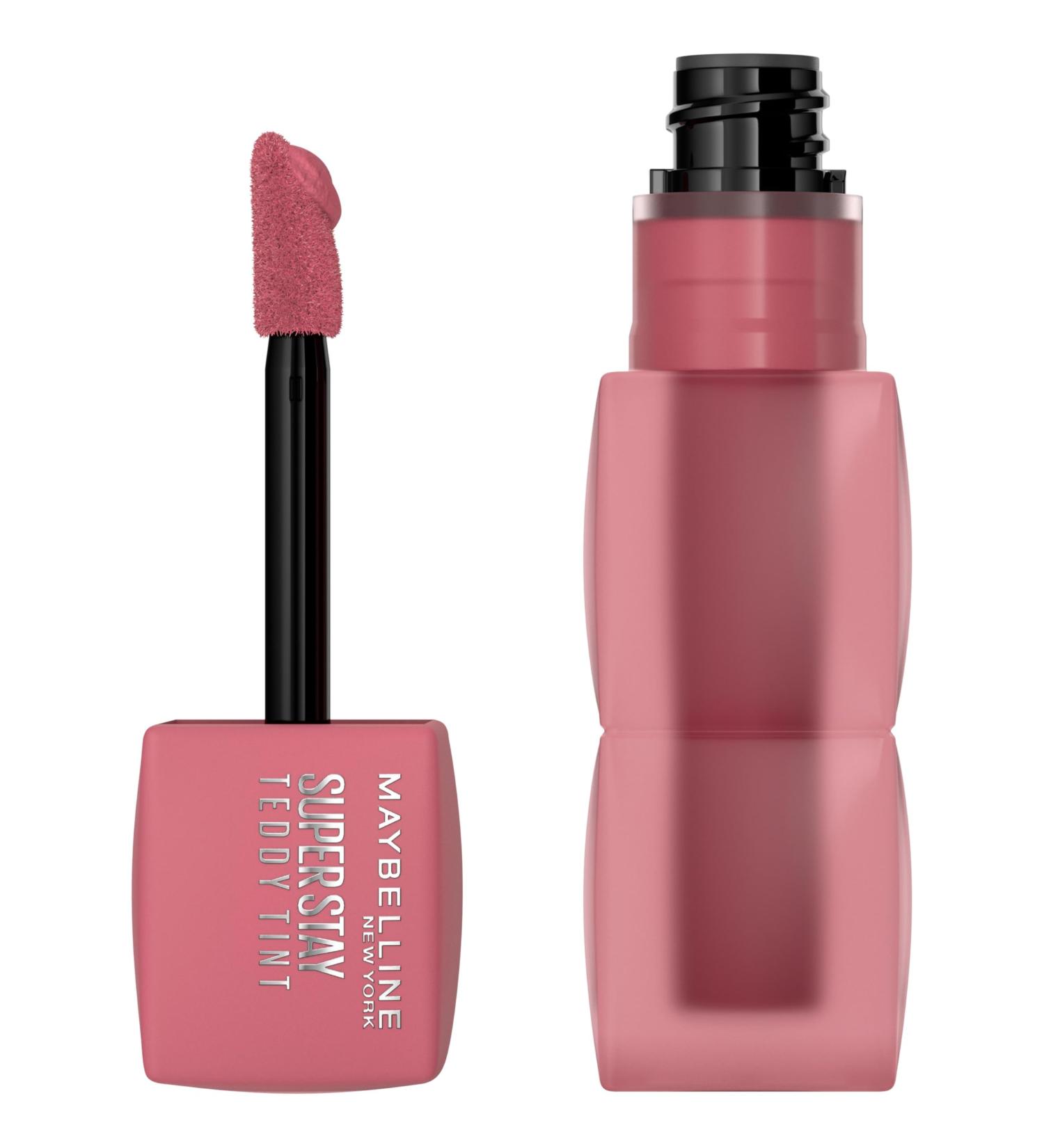 Maybelline New York - Teddy Tint Lip Blush - Melted Matte Effect - Long-lasting hold - Color: Kneehigh (55) - Capacity: 5 ml - Buy Online on GoSupps.com
