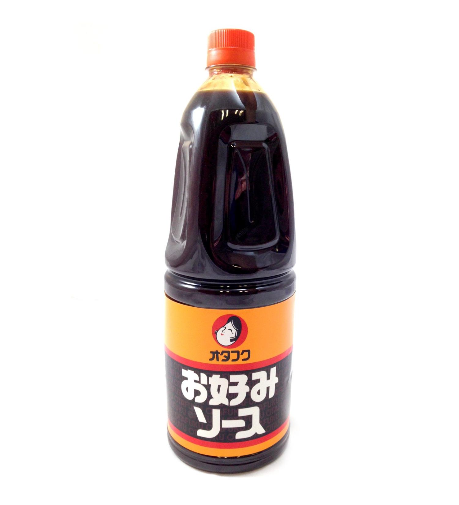 OTAFUKU Okonomi Sauce Okonomi Sauce Fruity-spicy Japanese seasoning sauce for dipping seasoning and refining 1 x 1765 ml