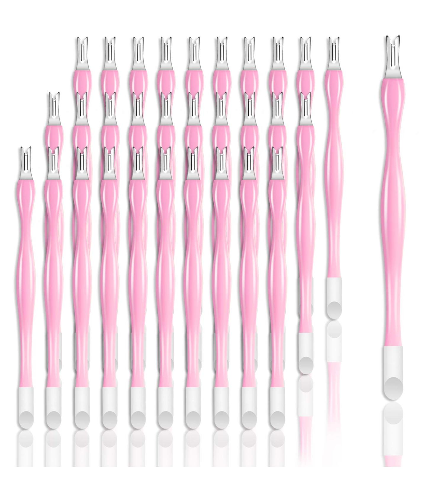 30-Piece Allstarry Nail Cuticle Trimmer Set - Pink | Cuticle Pusher & Dead Skin Removal Tools for Men and Women - Buy Online on GoSupps.com