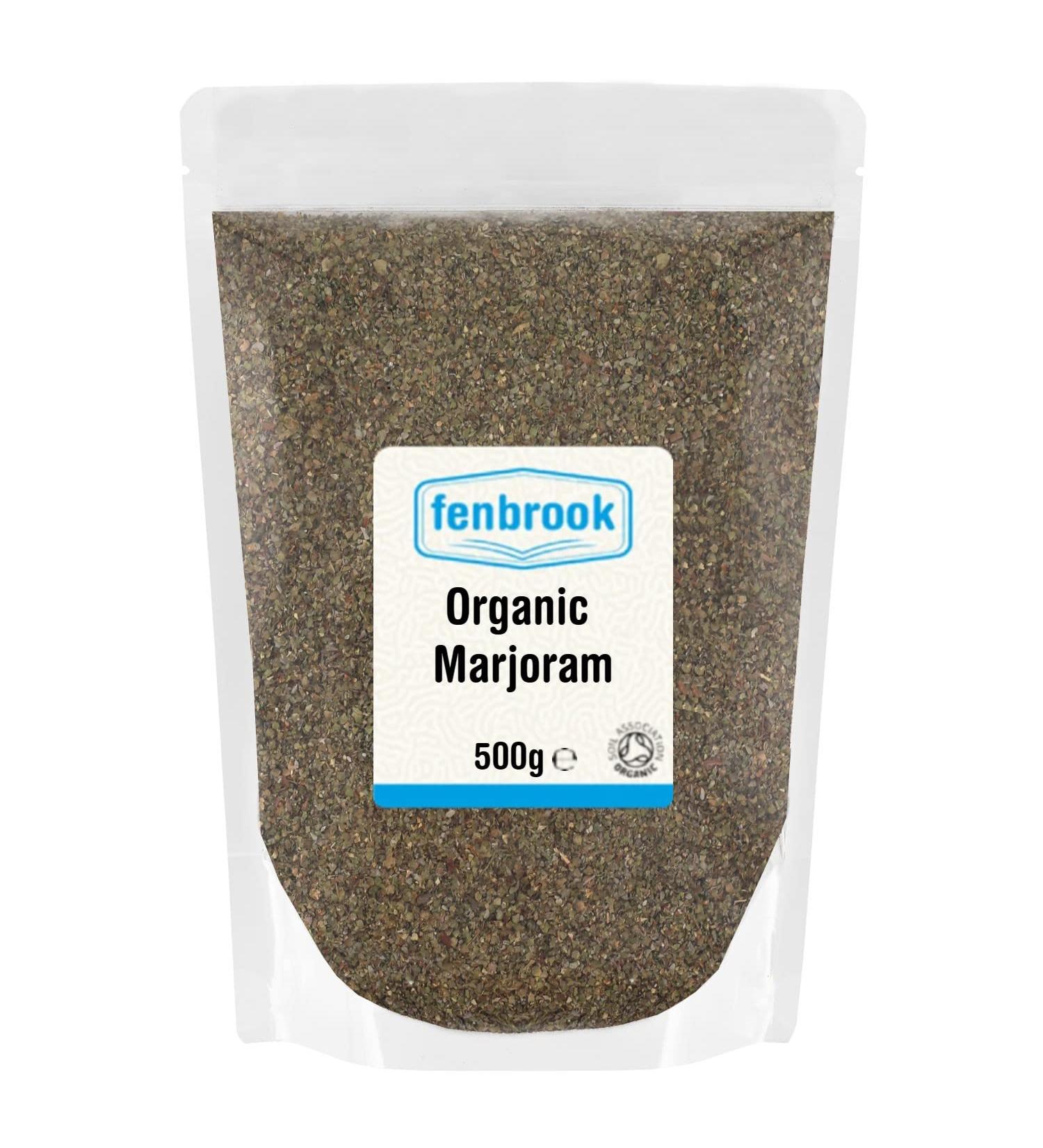 500g Organic Marjoram | Certified by Fenbrook Organic - Buy Online on GoSupps.com