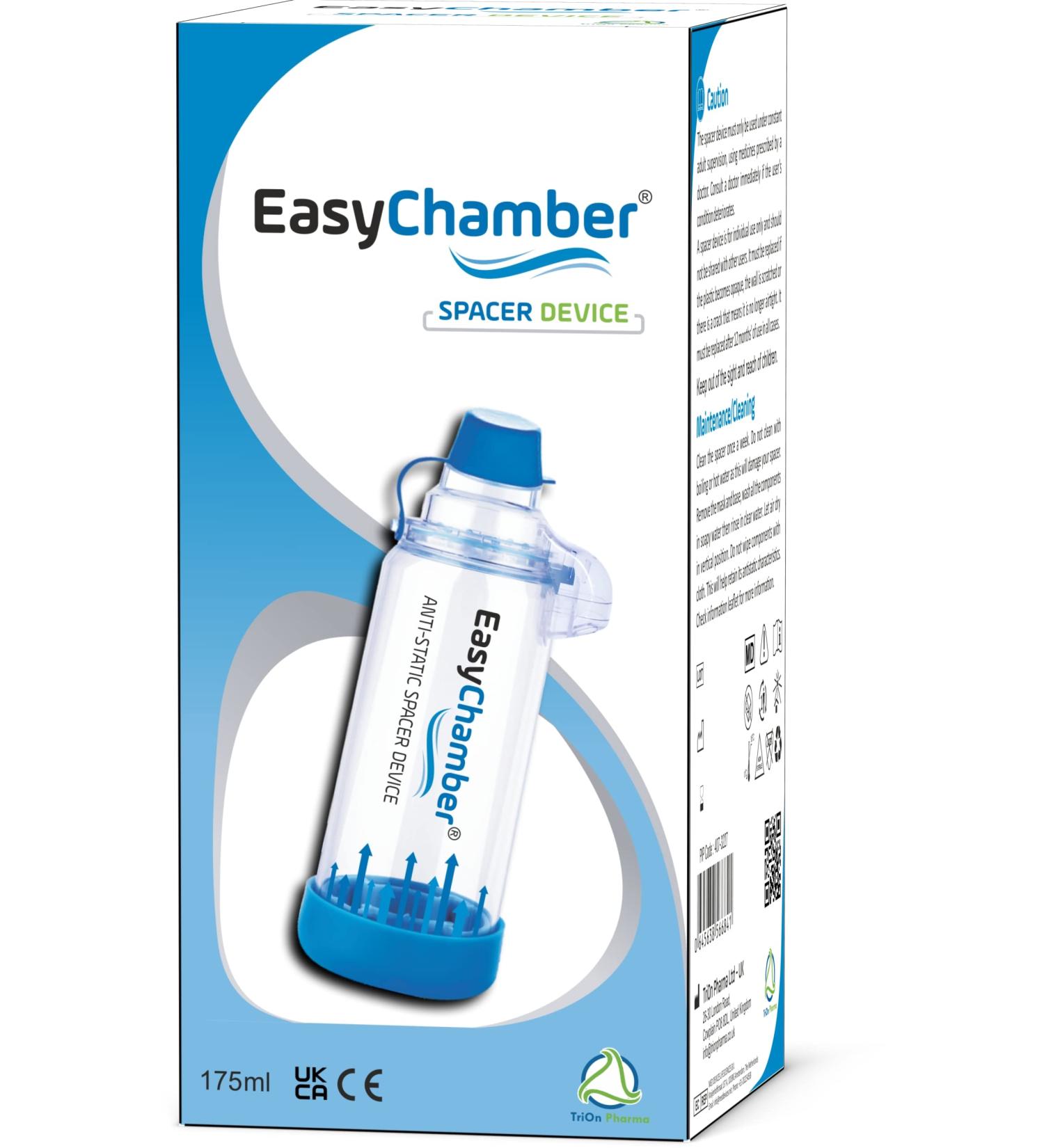 EasyChamber Antistatic Spacer for Inhalers | BPA & Latex Free | International Shipping - Buy Online on GoSupps.com