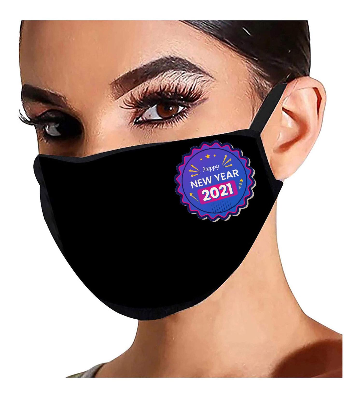 BEUU 1PCS Face Mack Reusable Washable Women Breathable Cloth Fabric Cute Fashion Adjustable for Adult - Buy Online on GoSupps.com