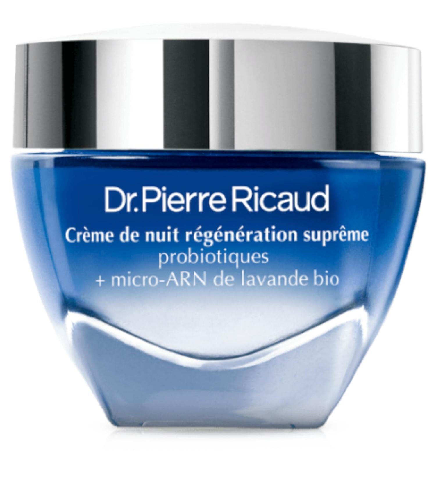 Dr Pierre Ricaud Cr me de Nuit R g n ration Supr me - Creme pour le Visage aux Probiotiques et Micro-ARN de Lavande Bio - Soin Anti-Age pour Femme - 40ml - Buy Online on GoSupps.com