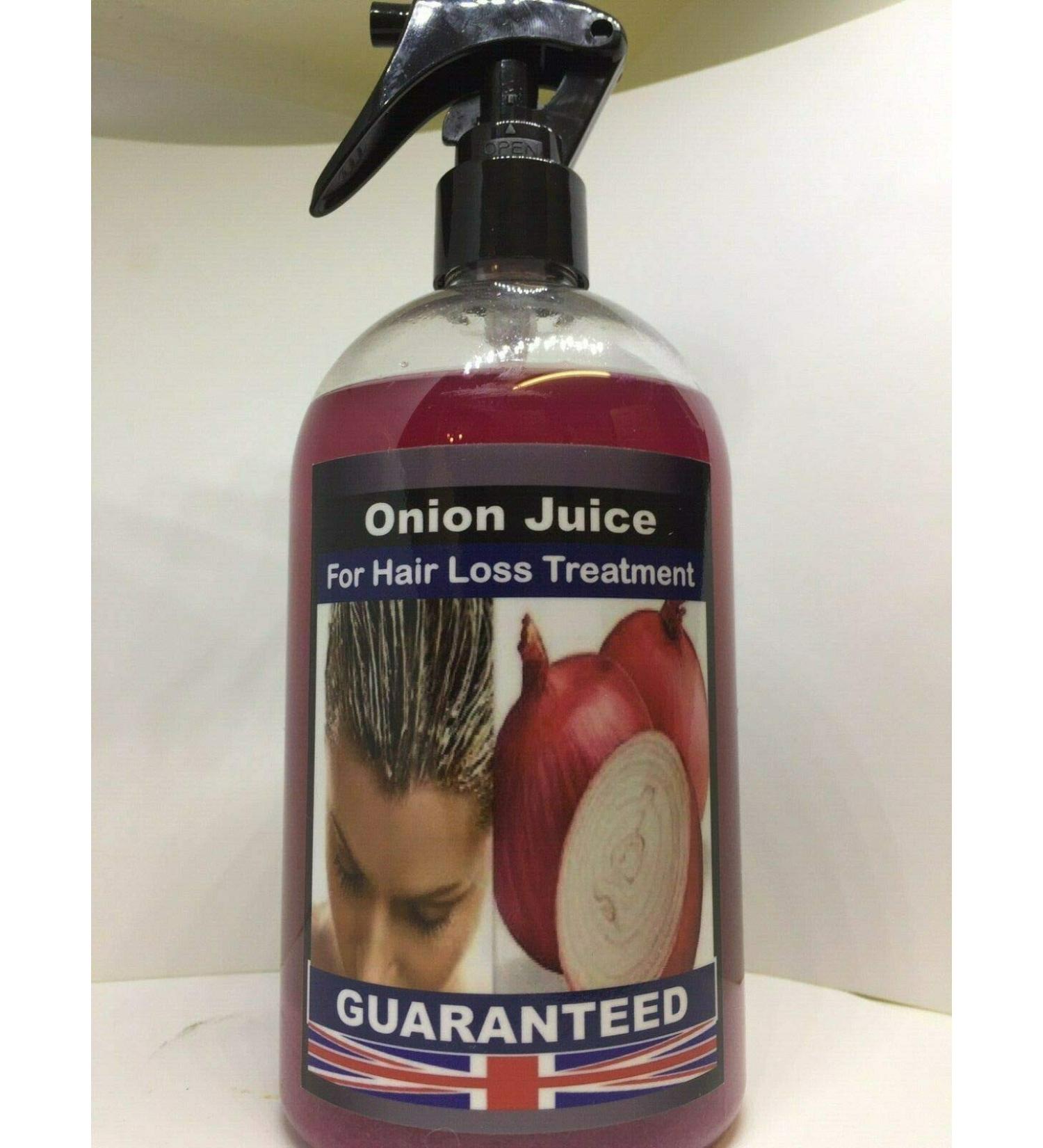 Onion Juice for Hair Care: Treatment of Alopecia Inflamed Dry or Itchy Scalp Hair Loss Dandruff Thinning Hair Dry or Brittle Hair  - Buy Online on GoSupps.com