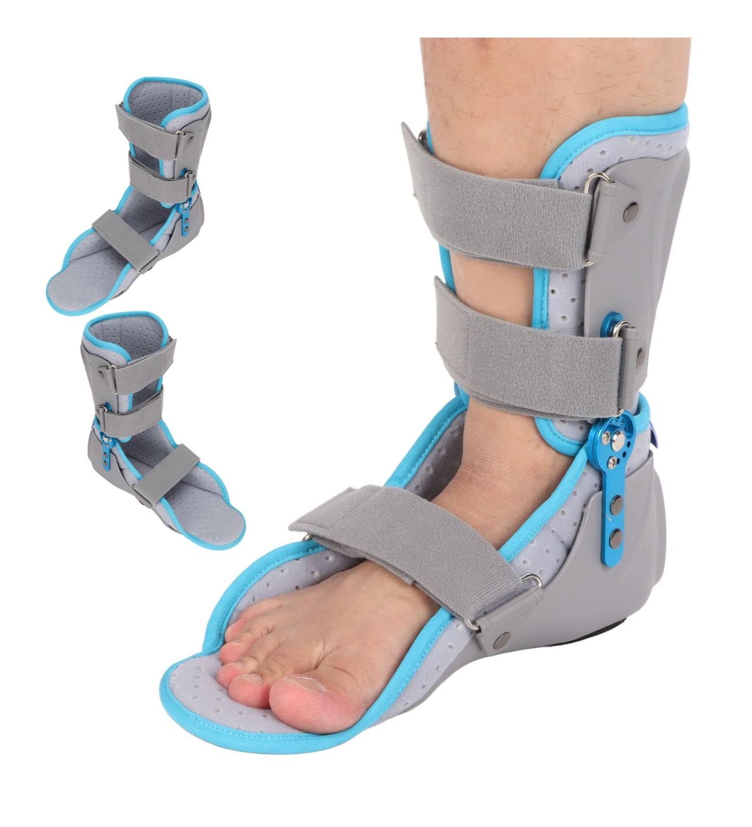 Buy Brrnoo Night Rail - Relief for Plantar Fasciitis Tendinitis & Flat Feet | Fixed Fracture Walker Boot for Ankle & Heel Pain (Left Foot) - Buy Online on GoSupps.com